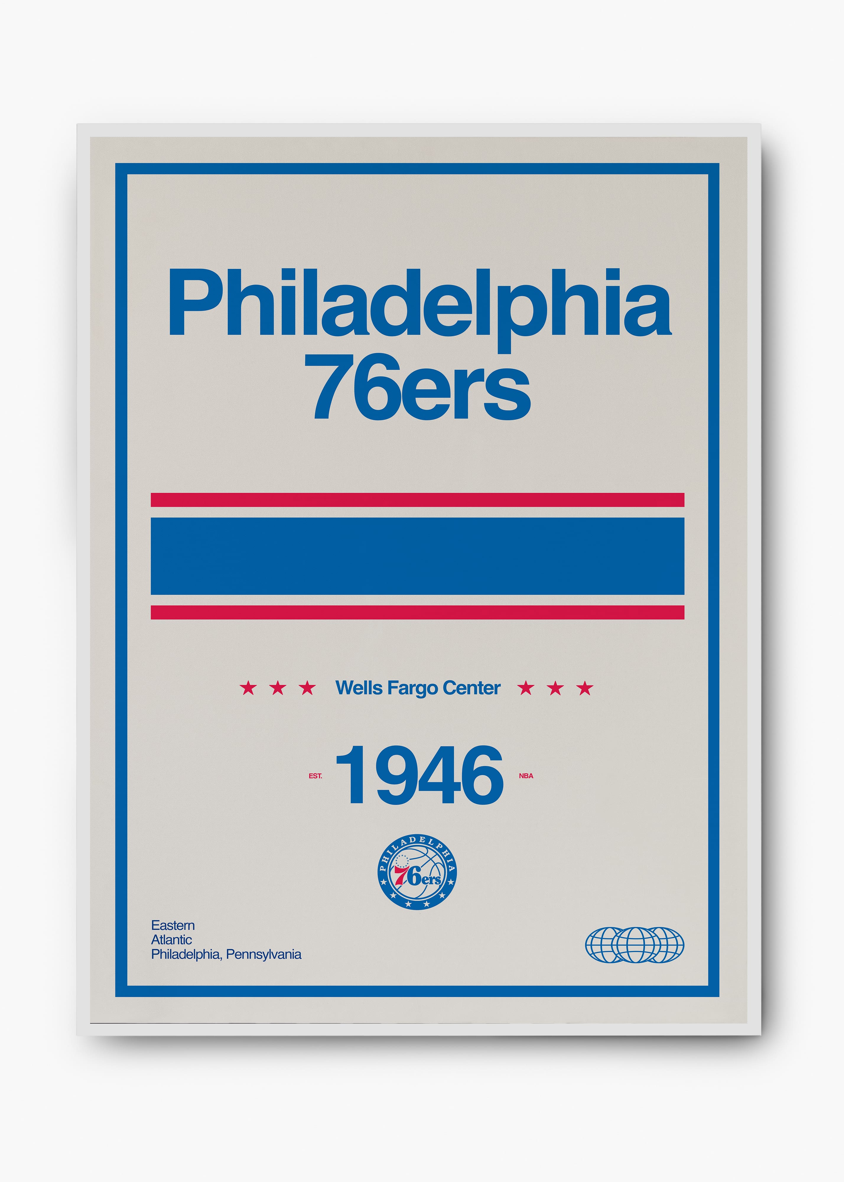 Quadro NBA Philadelphia 76ers