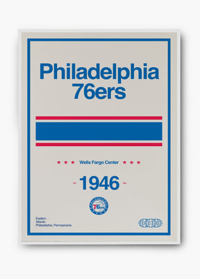 Quadro NBA Philadelphia 76ers