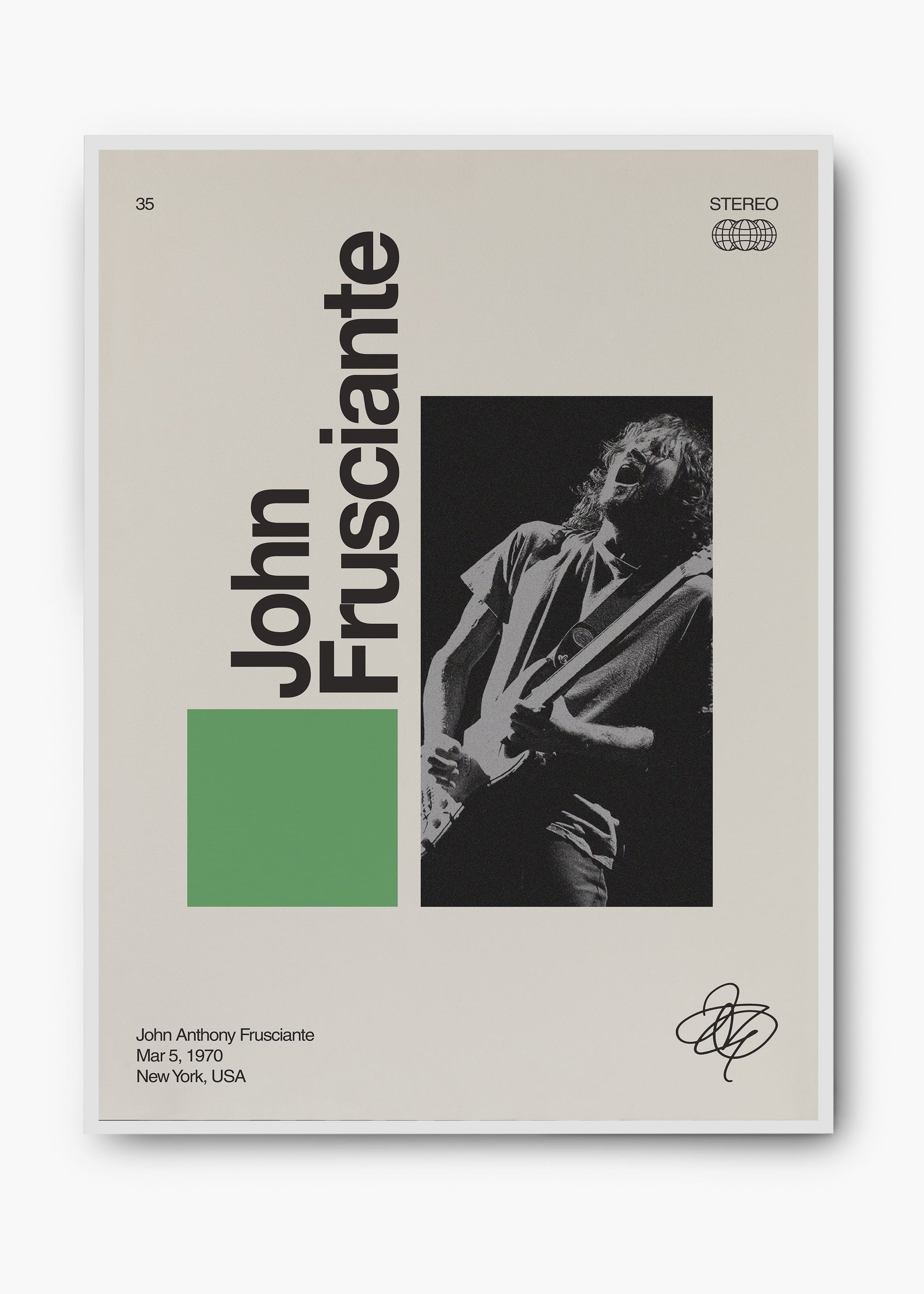 Quadro Signature John Frusciante