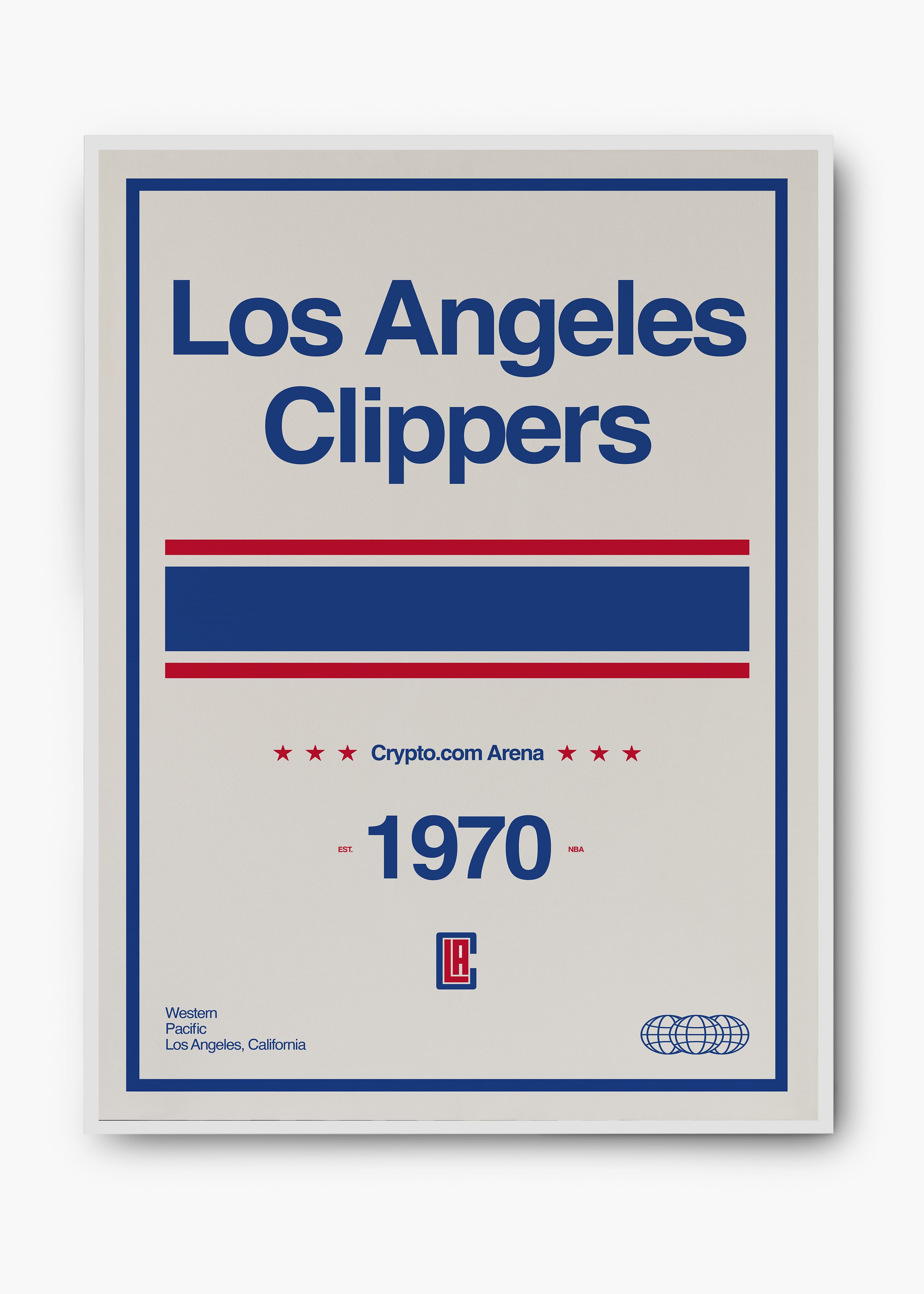 Quadro NBA Los Angeles Clippers