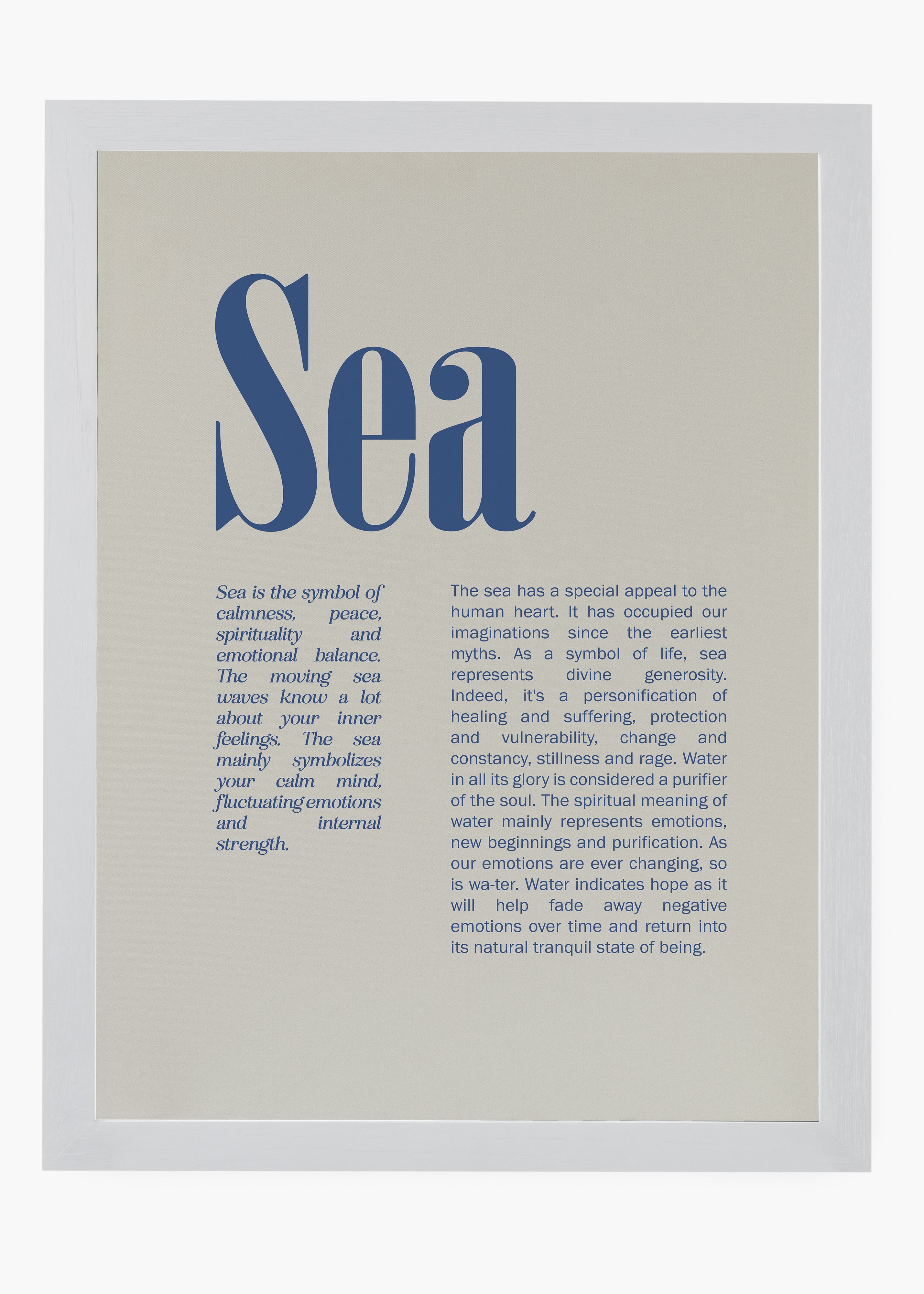 Quadro Sea