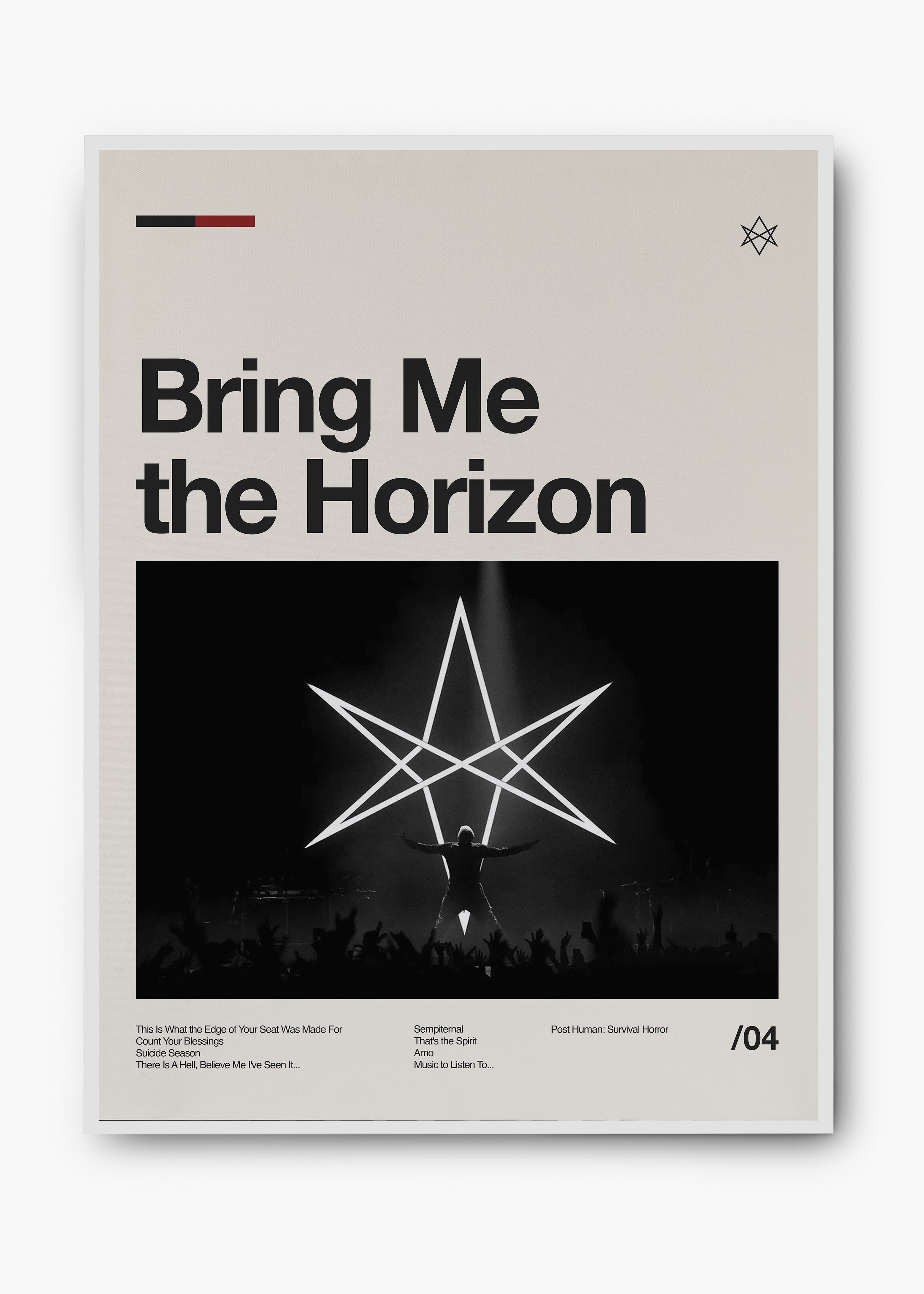 Quadro Bring Me The Horizon II Banda