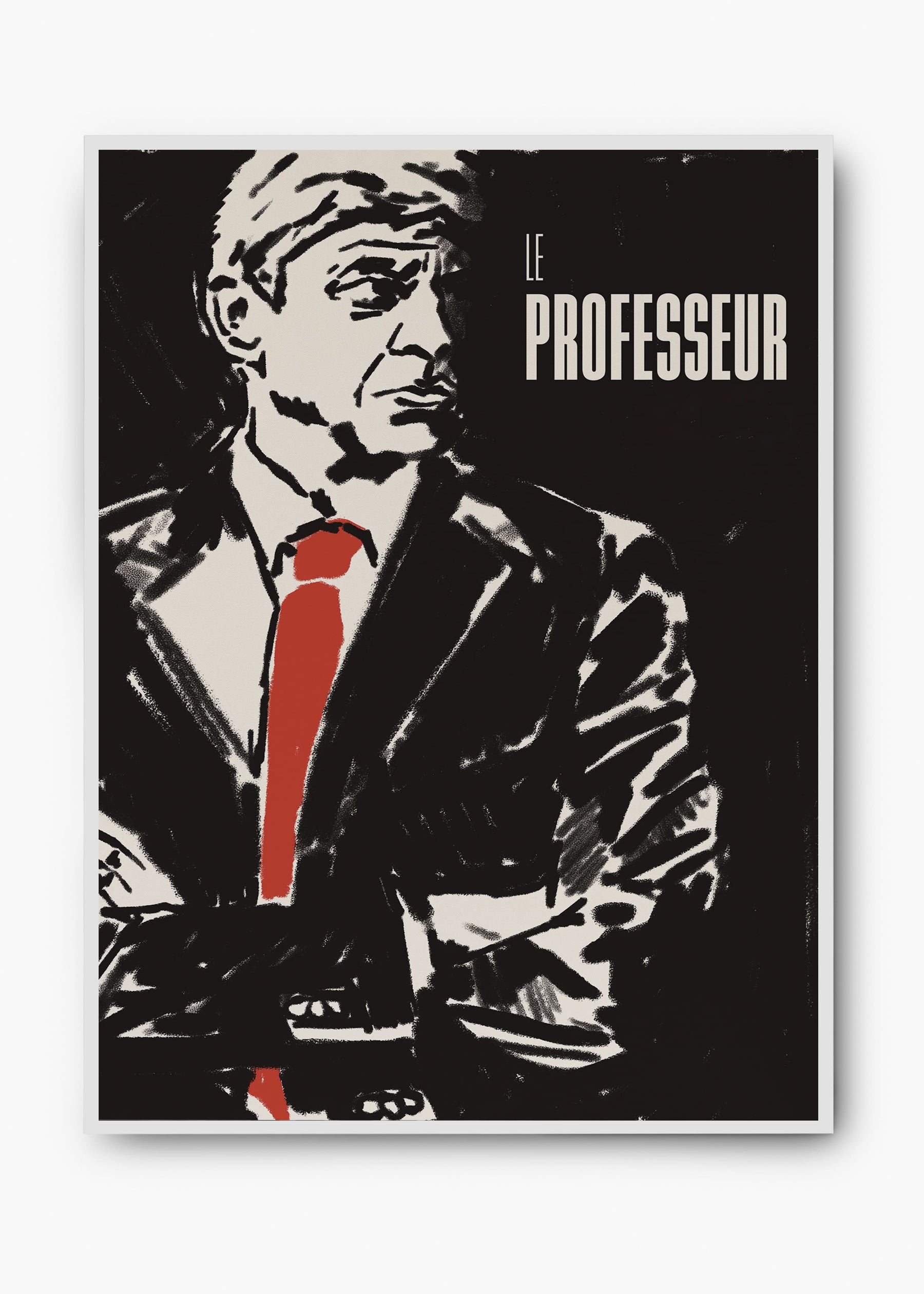 Quadro Arsene Wenger Le Professeur - Arsenal