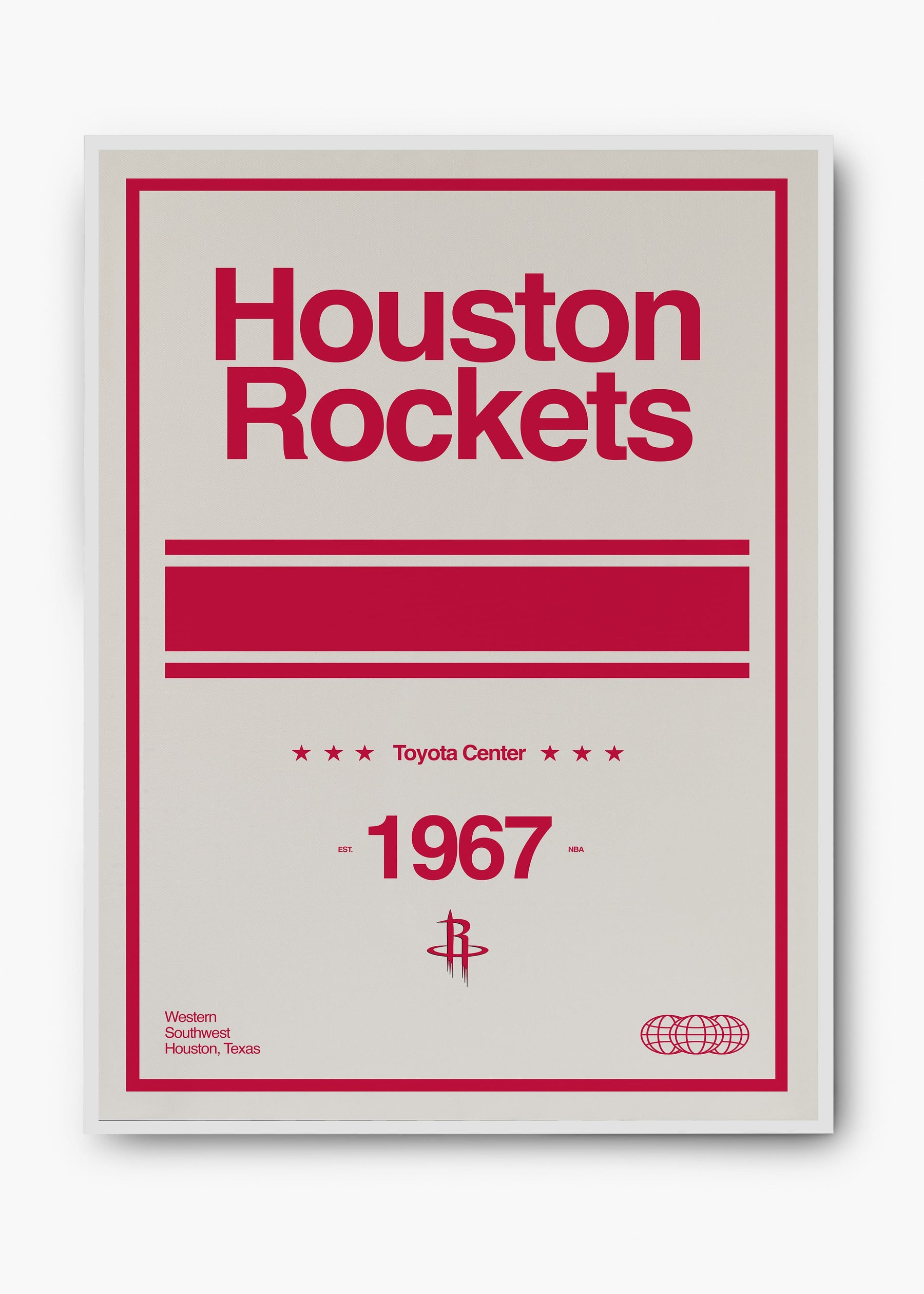 Quadro NBA Houston Rockets