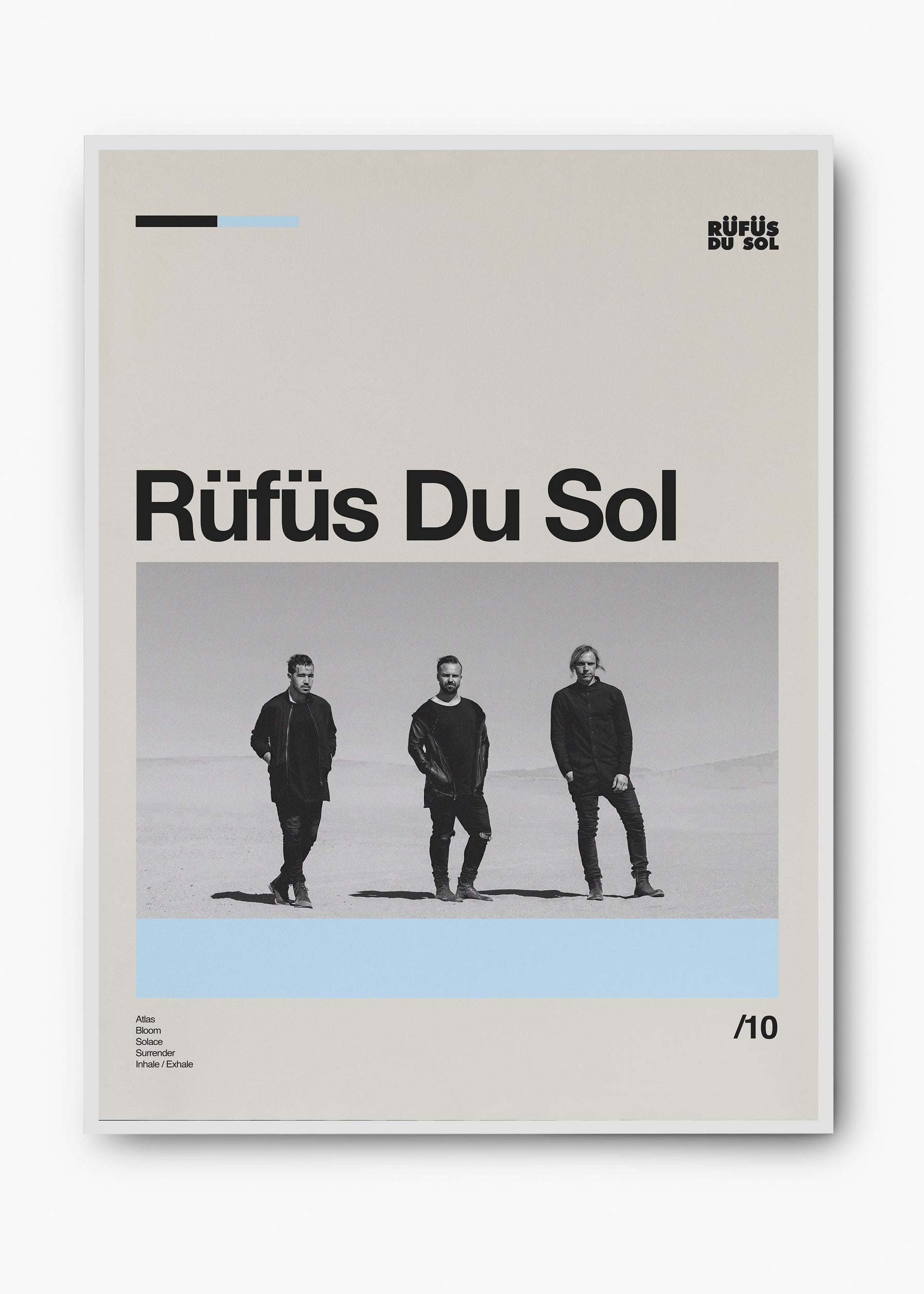 Quadro Rufus du Sol Banda