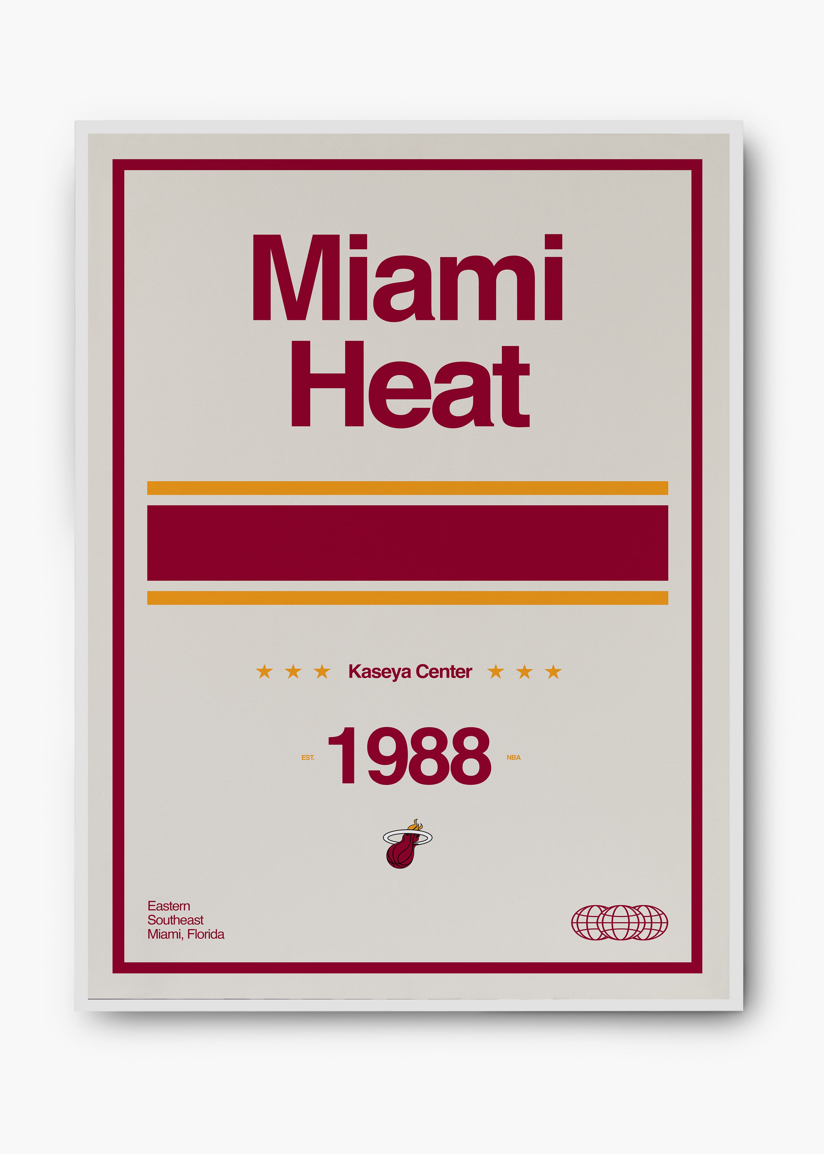 Quadro NBA Miati Heat