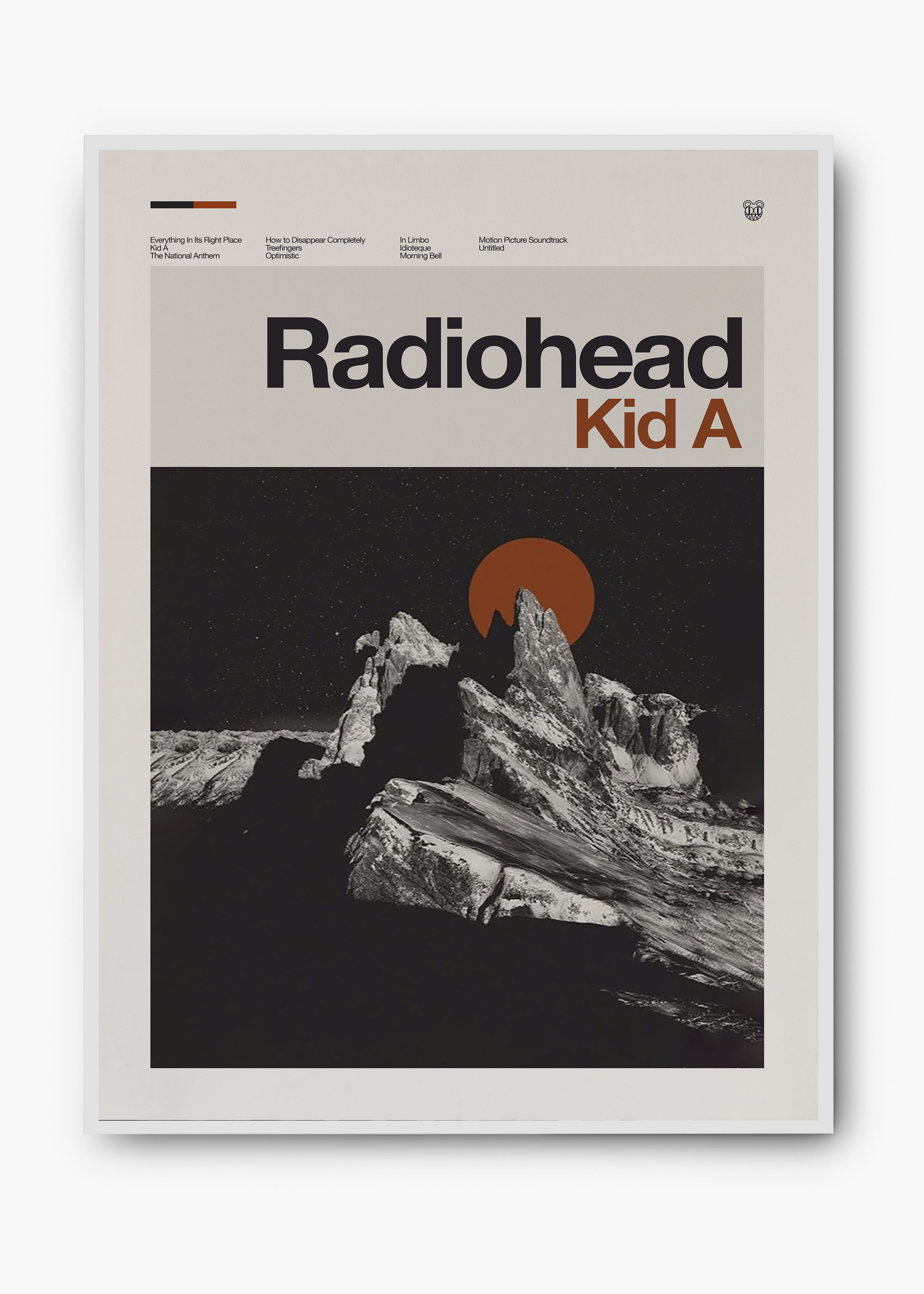 Quadro Radiohead Kid A