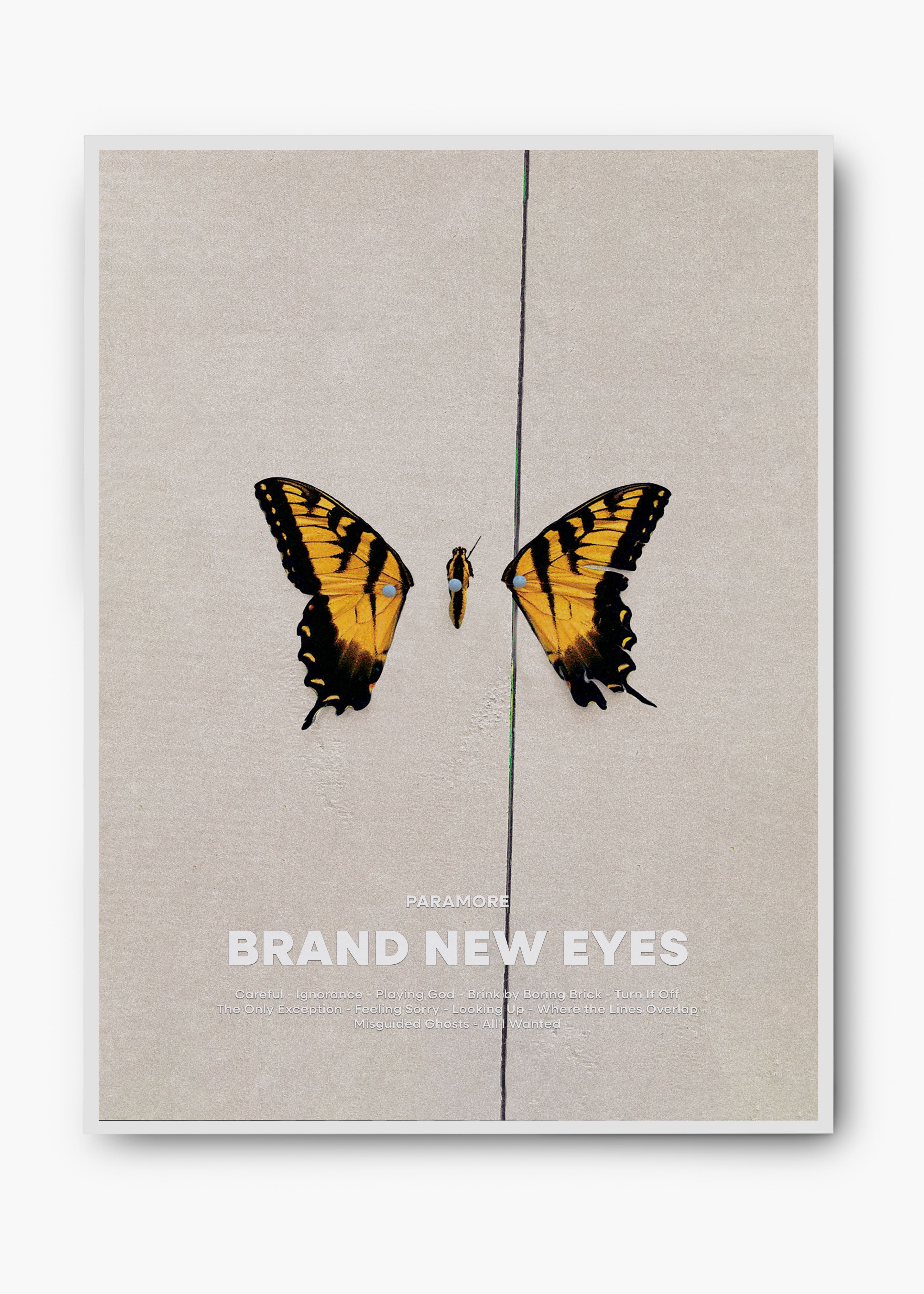Quadro Paramore Brand New Eyes Capa