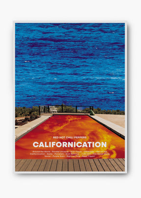 Quadro Red Hot Chili Peppers Californication Capa