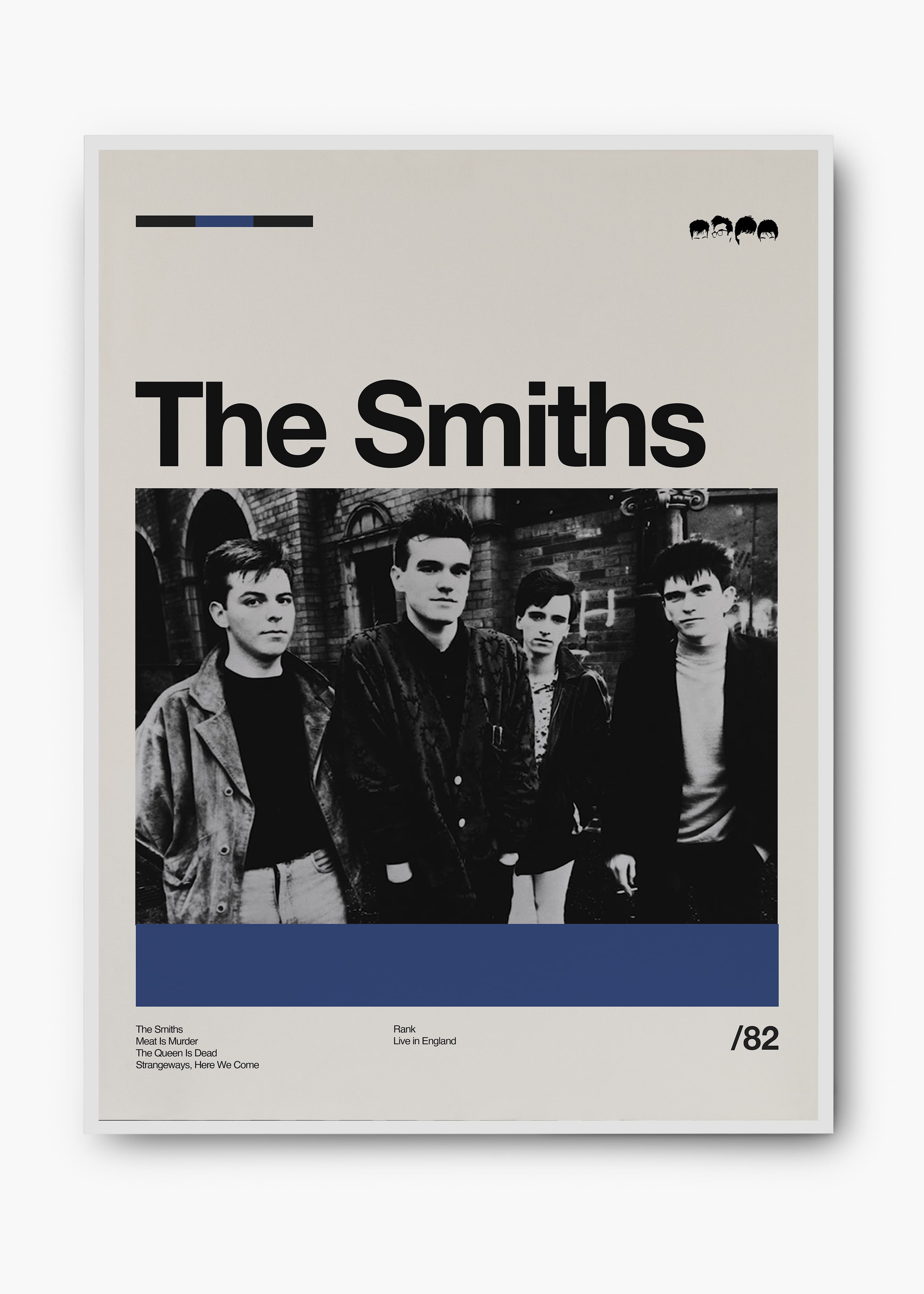Quadro The Smiths Banda