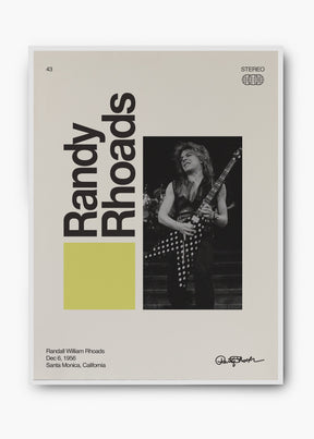 Quadro Signature Randy Rhoads