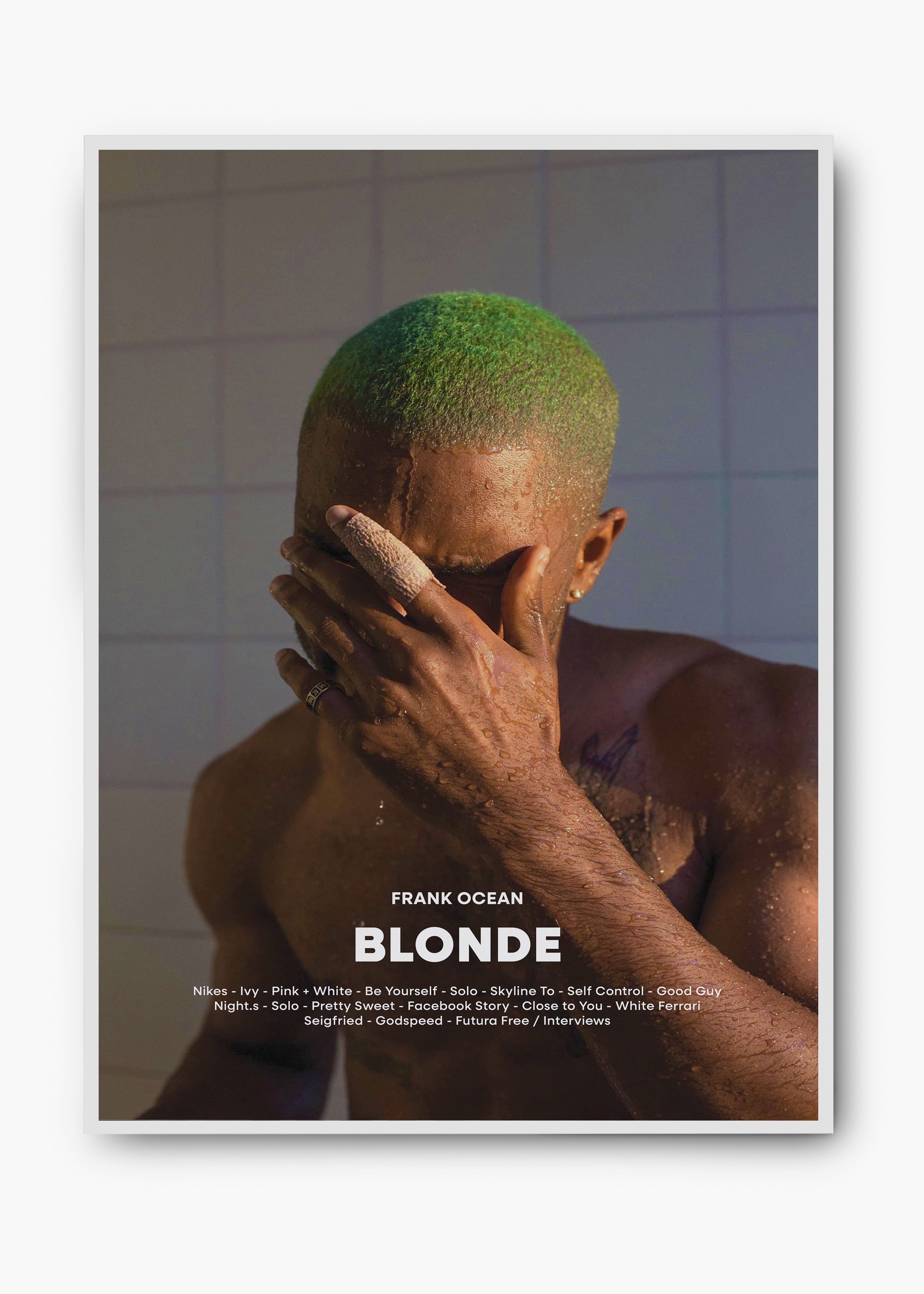 Quadro Frank Ocean Blonde Capa
