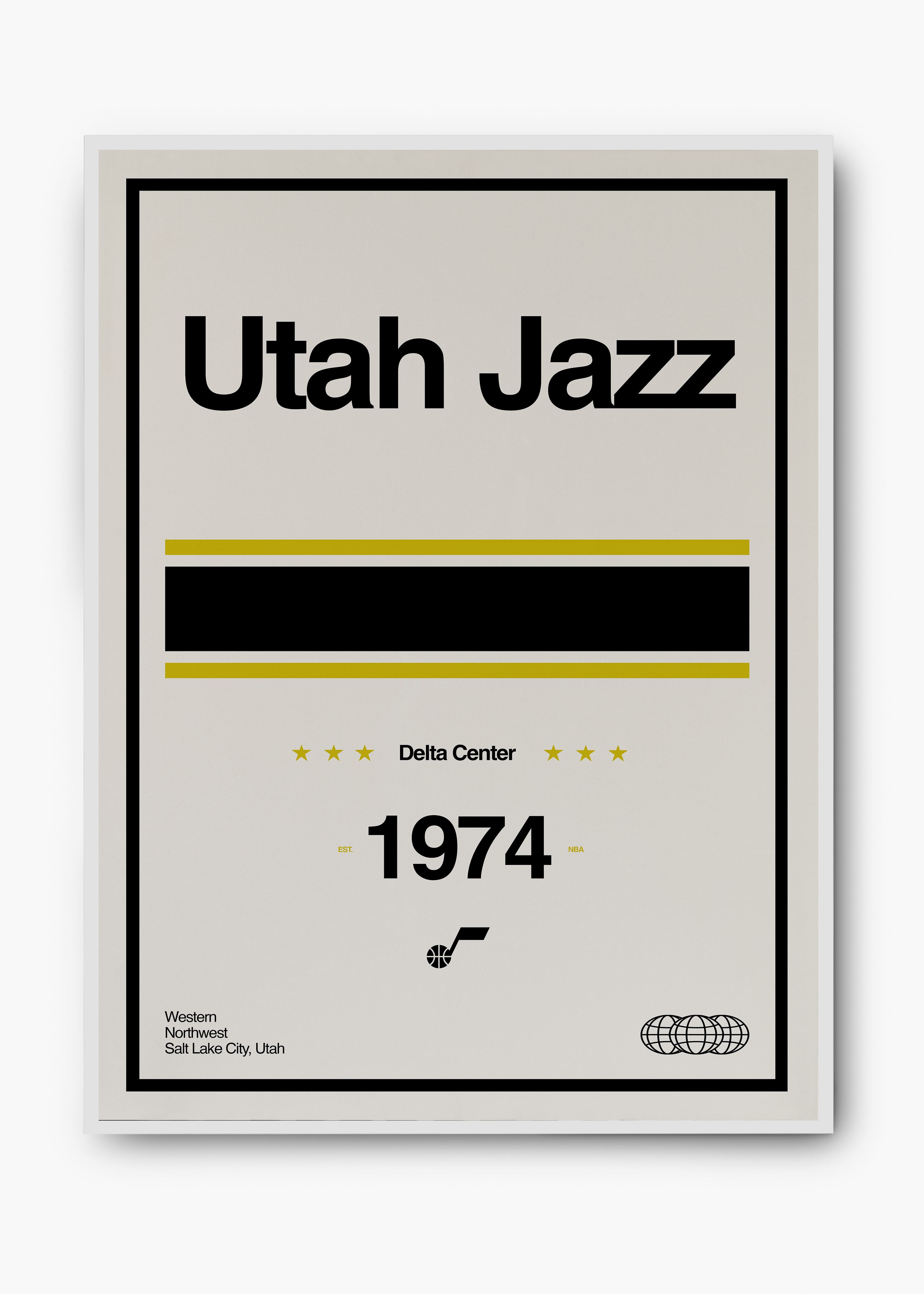 Quadro NBA Utah Jazz