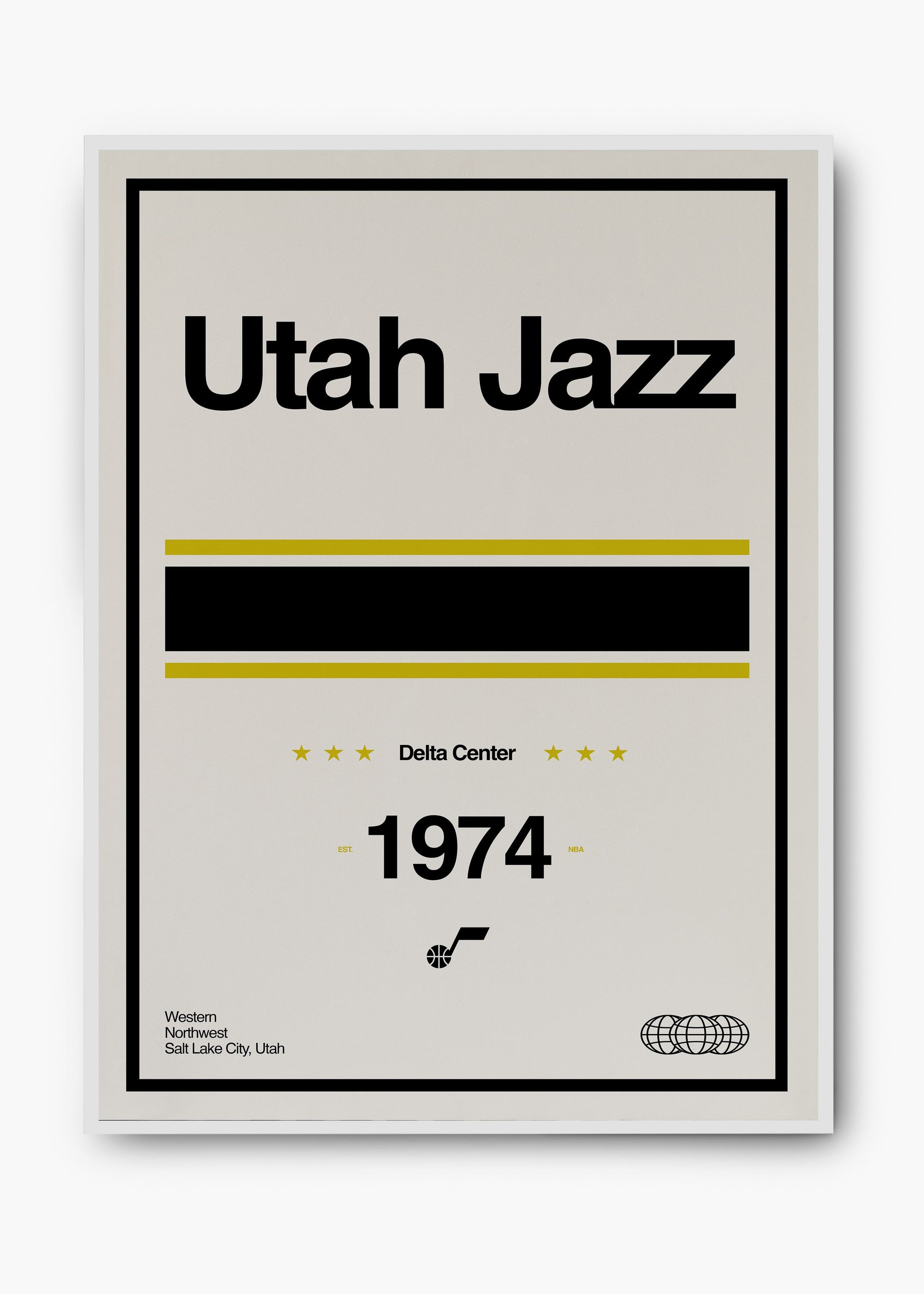 Quadro NBA Utah Jazz