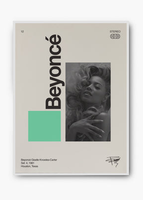 Quadro Signature Beyoncé