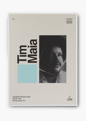 Quadro Signature Tim Maia