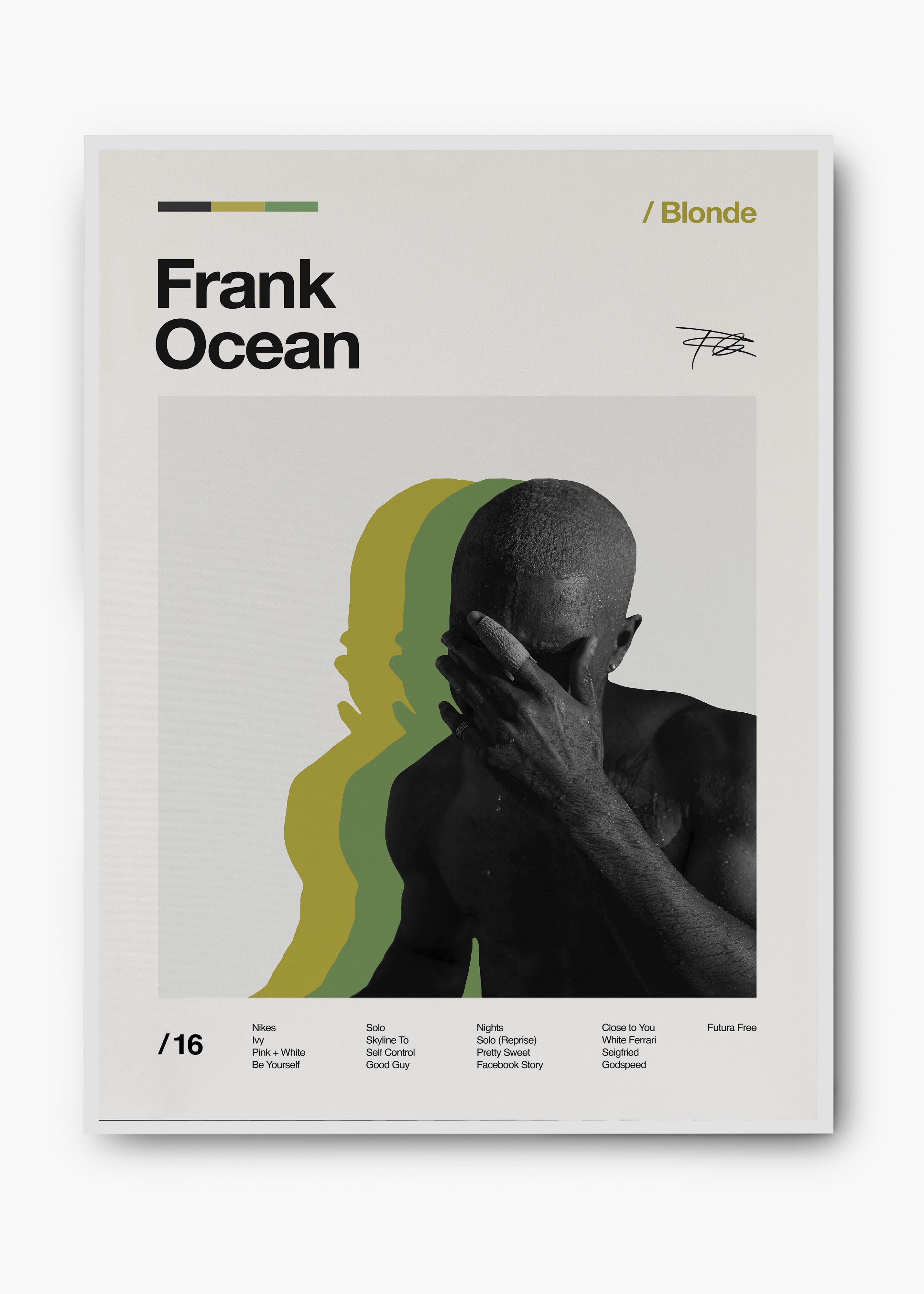 Quadro Frank Ocean Blonde