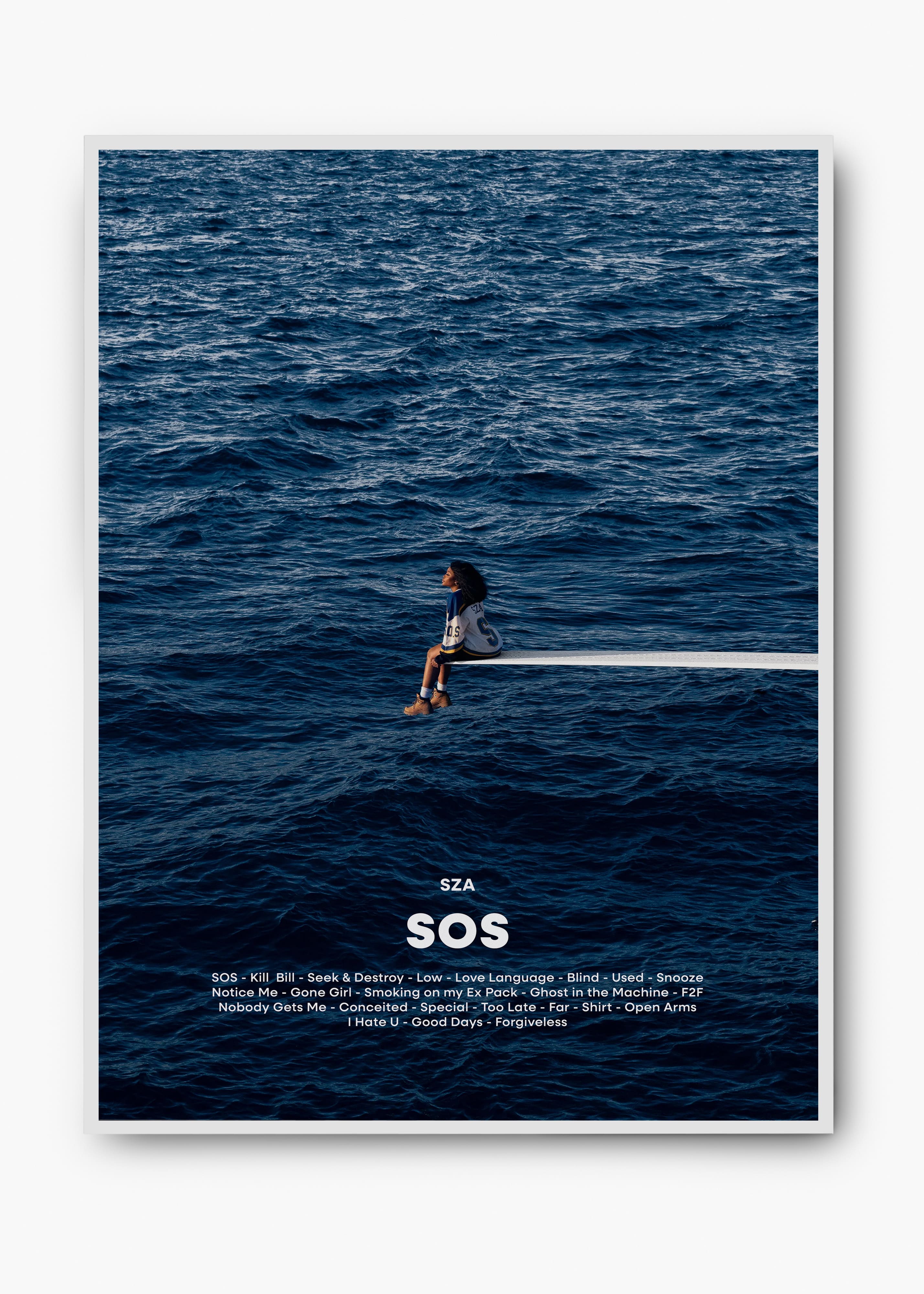 Quadro SZA SOS Capa