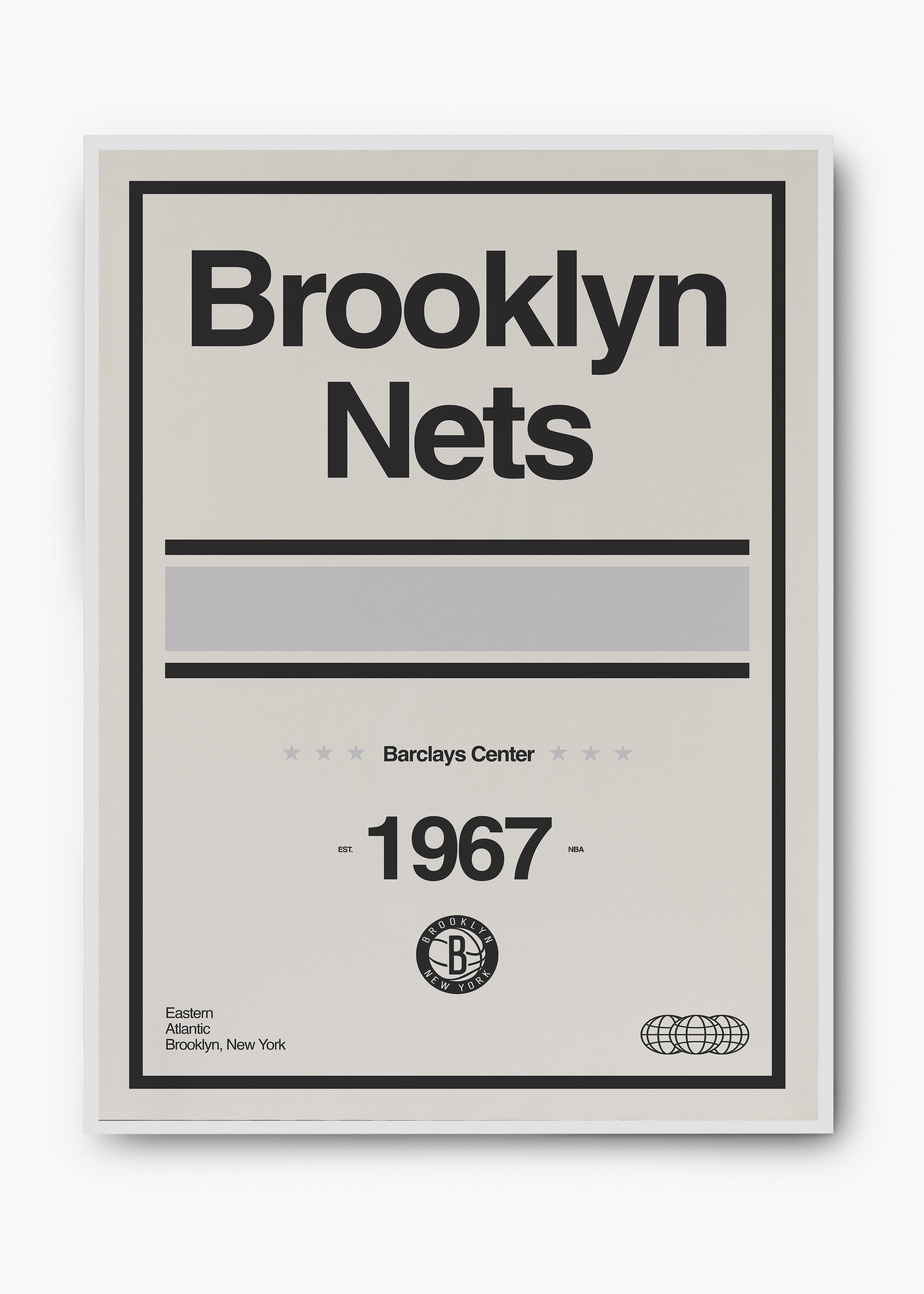 Quadro NBA Brooklin Nets