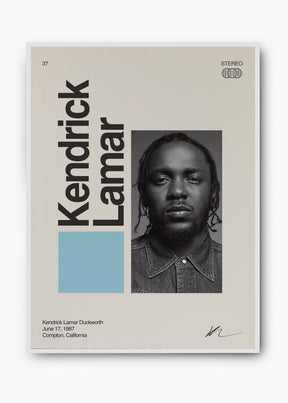 Quadro Signature Kendrick Lamar