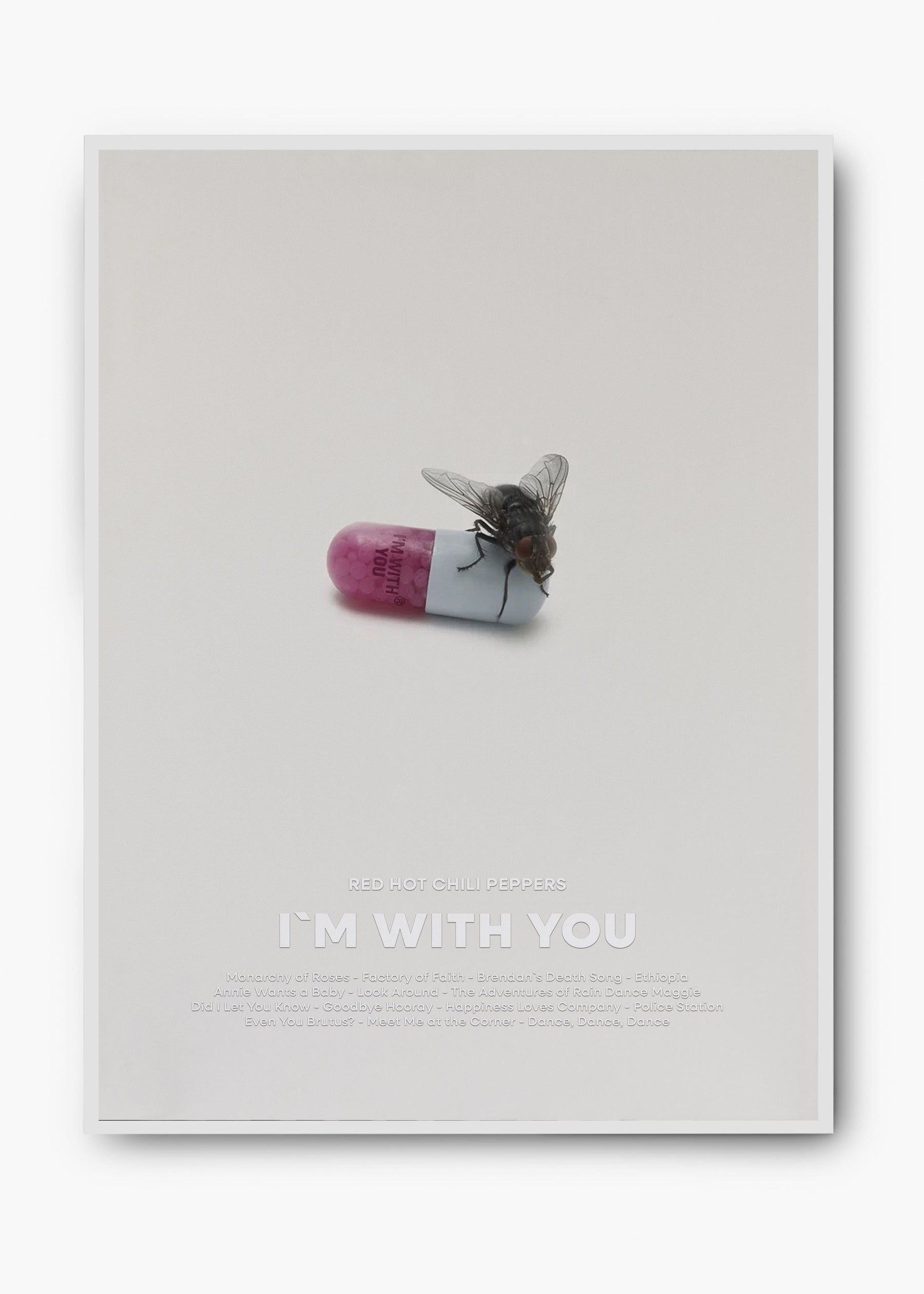 Quadro Red Hot Chili Peppers I'm With You Capa