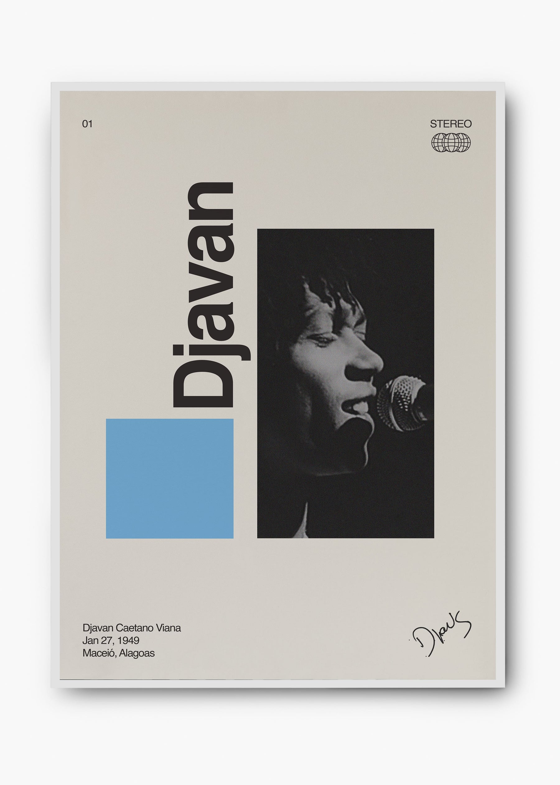 Quadro Signature Djavan