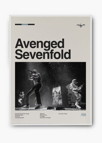 Quadro Avenged Sevenfold Banda