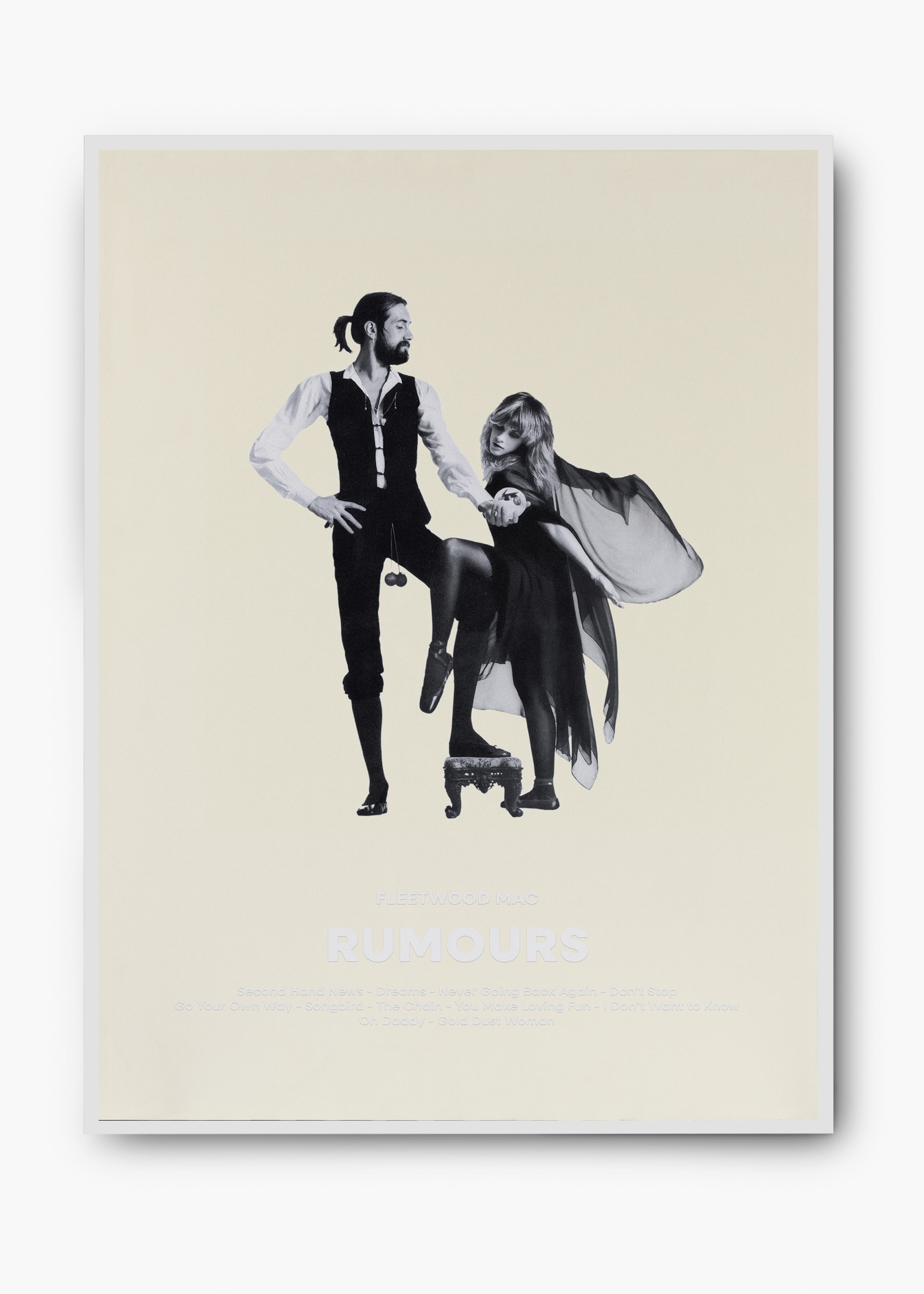Quadro Fleetwood Mac Rumours Capa