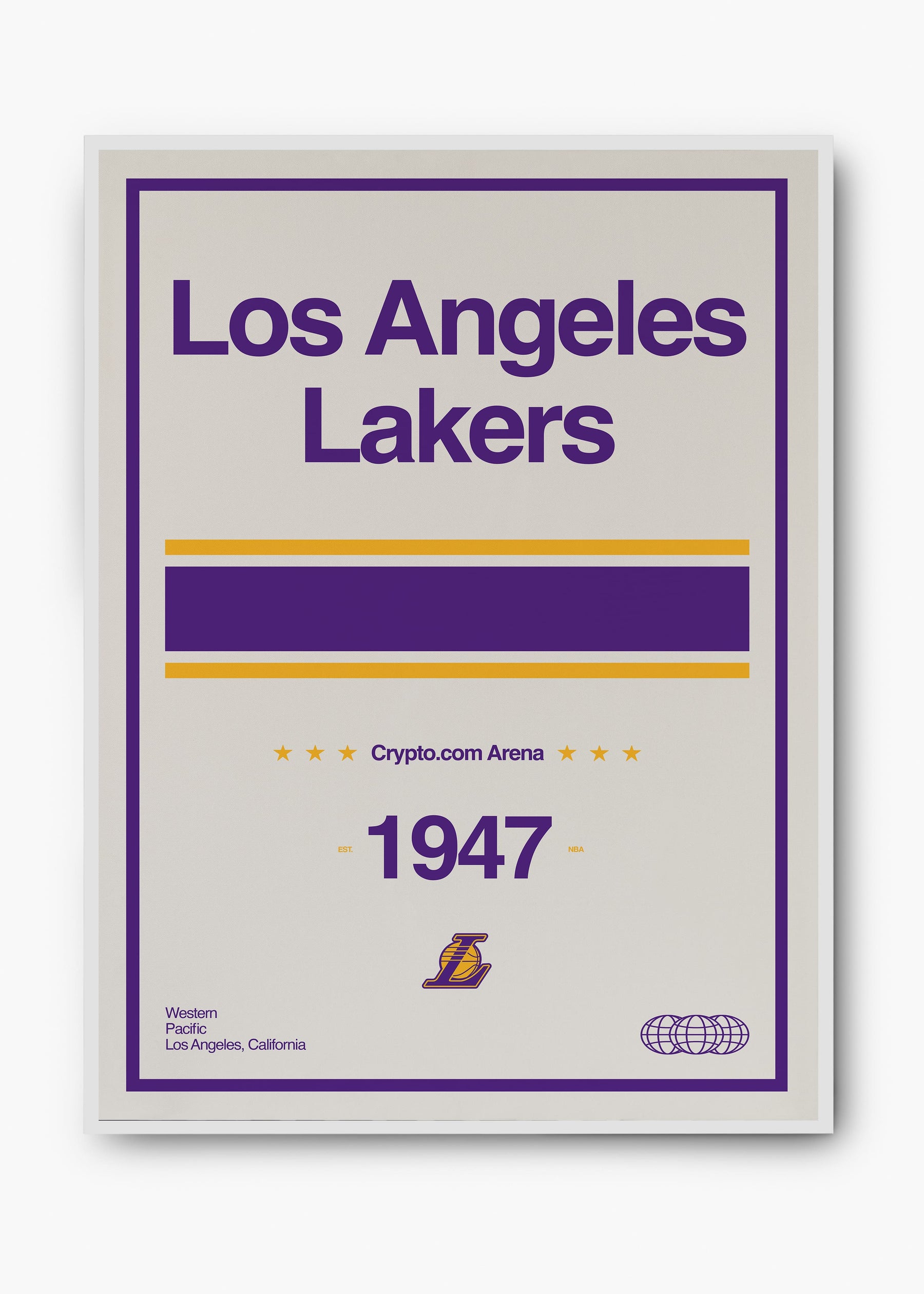 Quadro NBA Los Angeles Lakers