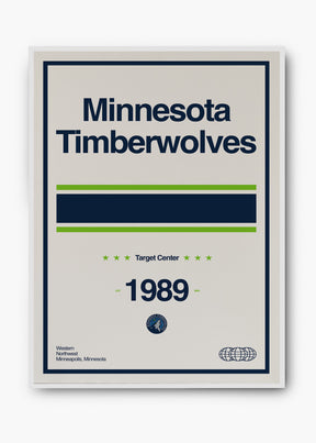 Quadro NBA Minnestoa Timberwolves