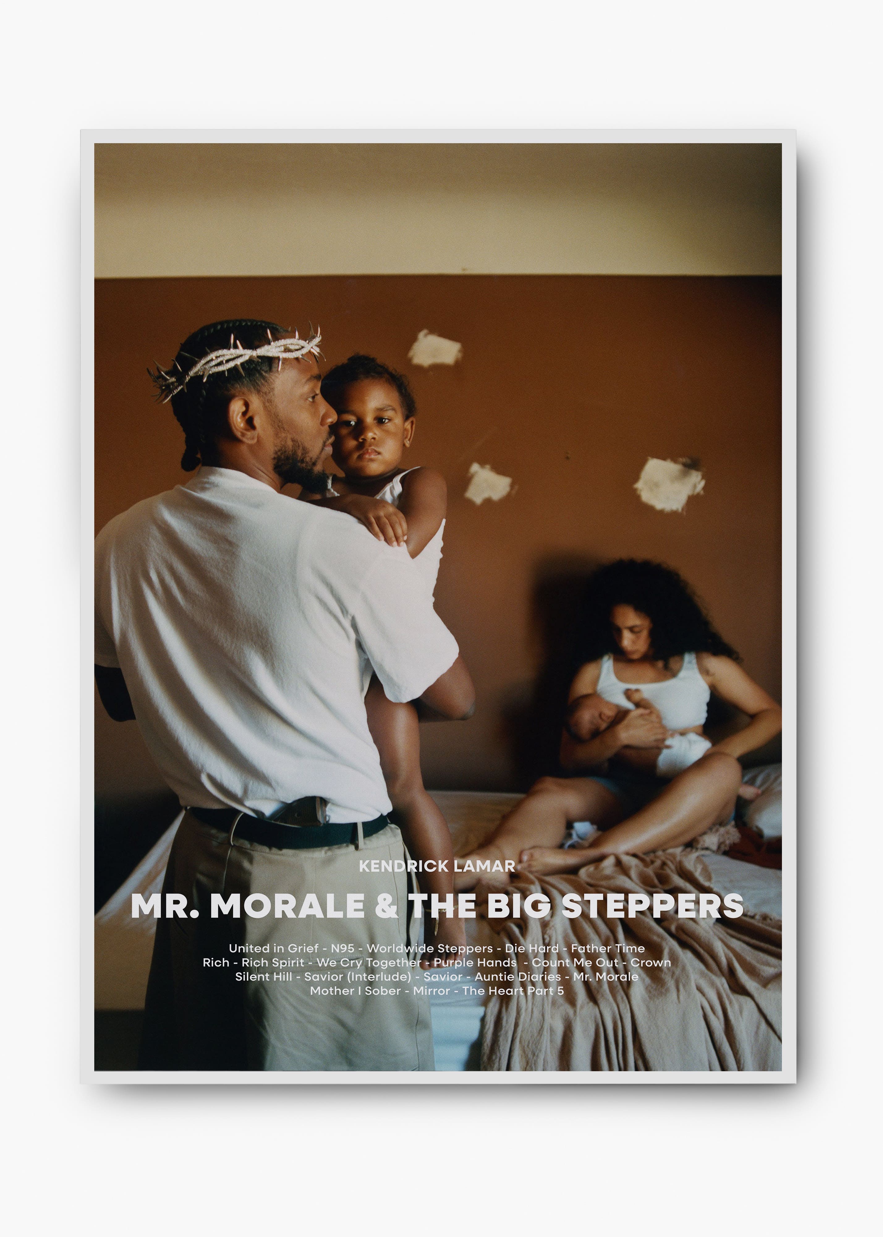 Quadro Kendrick Lamar Mr Morale & The Big Steppers Capa