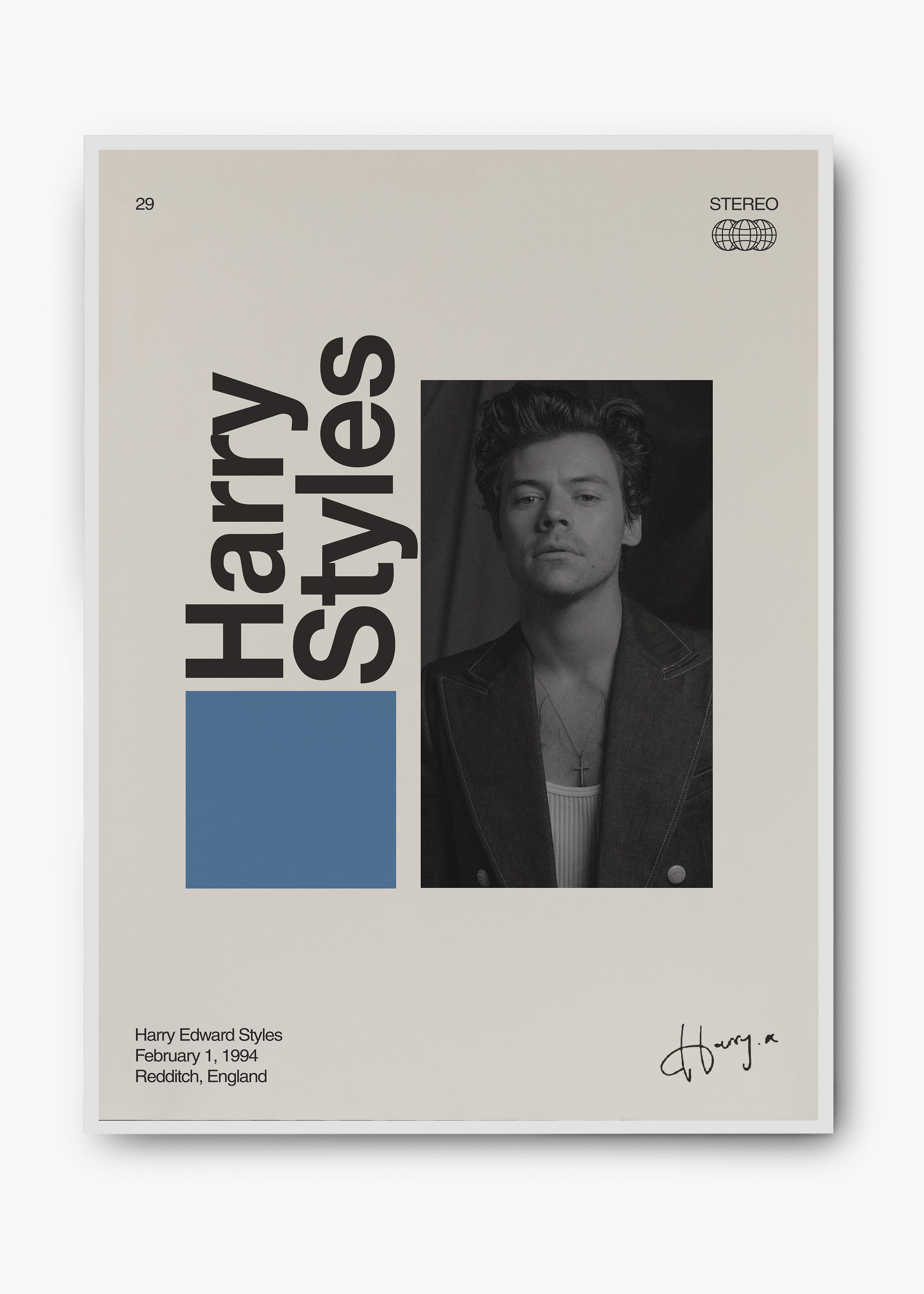 Quadro Signature Harry Styles