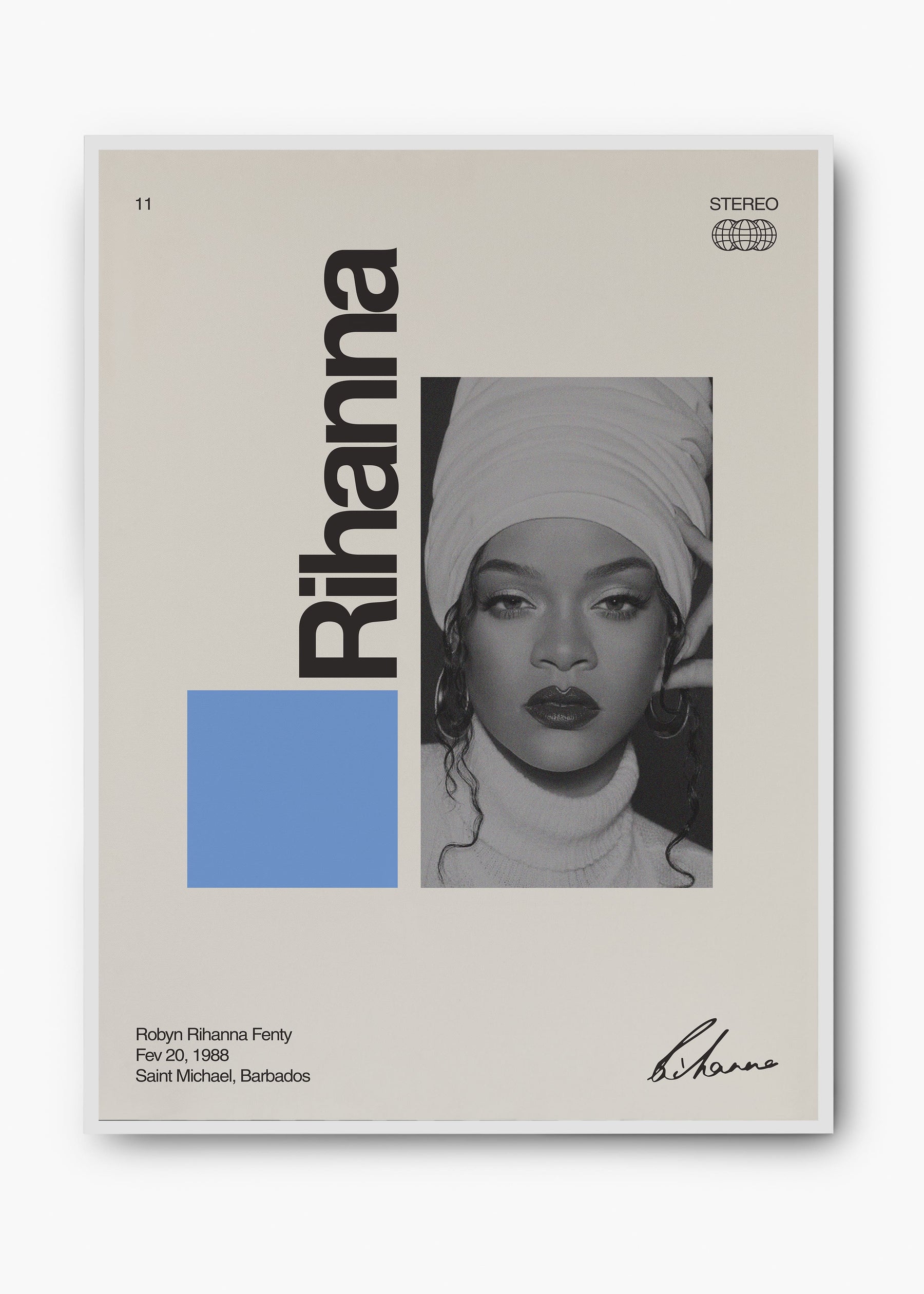 Quadro Signature Rihanna