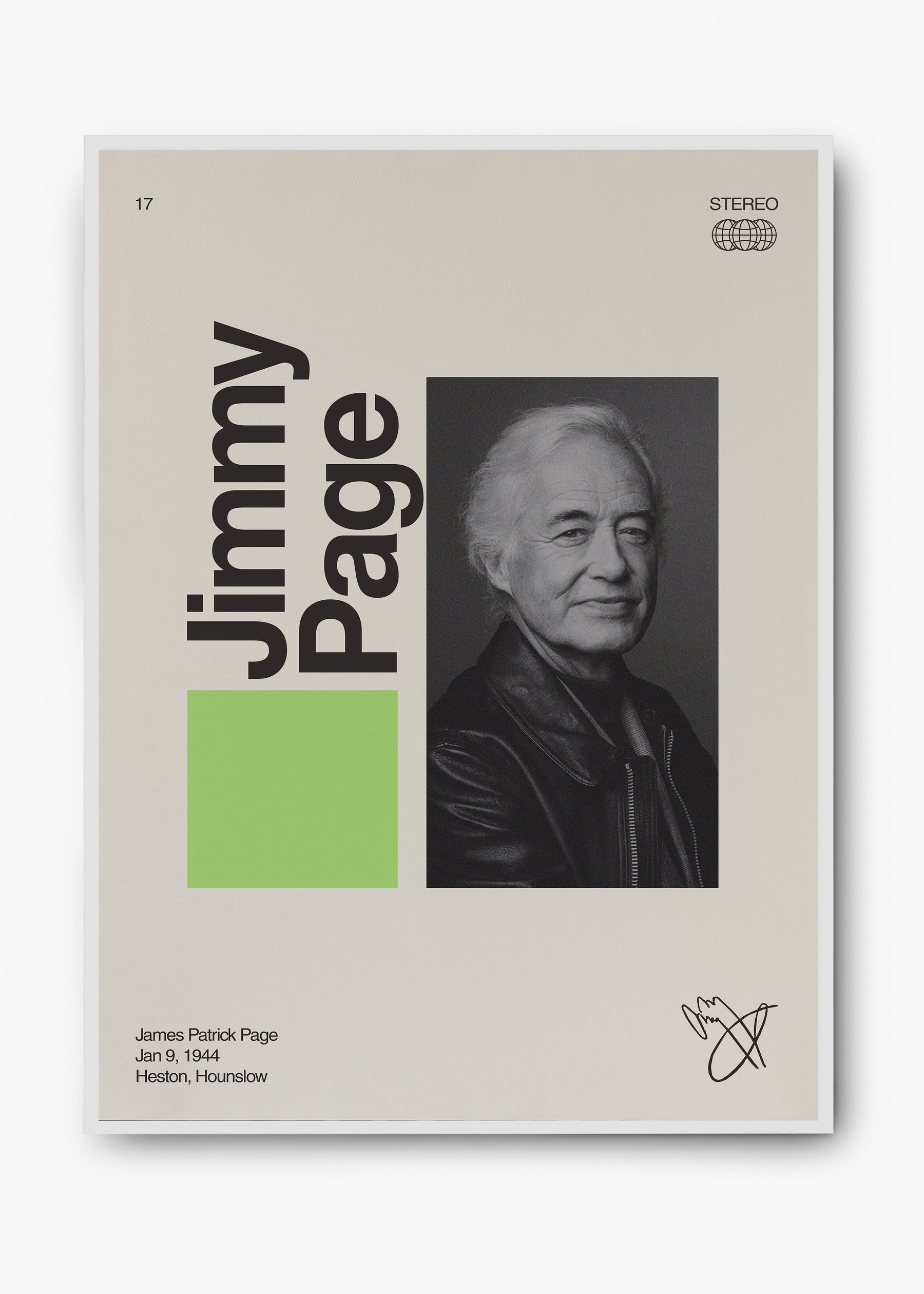 Quadro Signature Jimmy Page