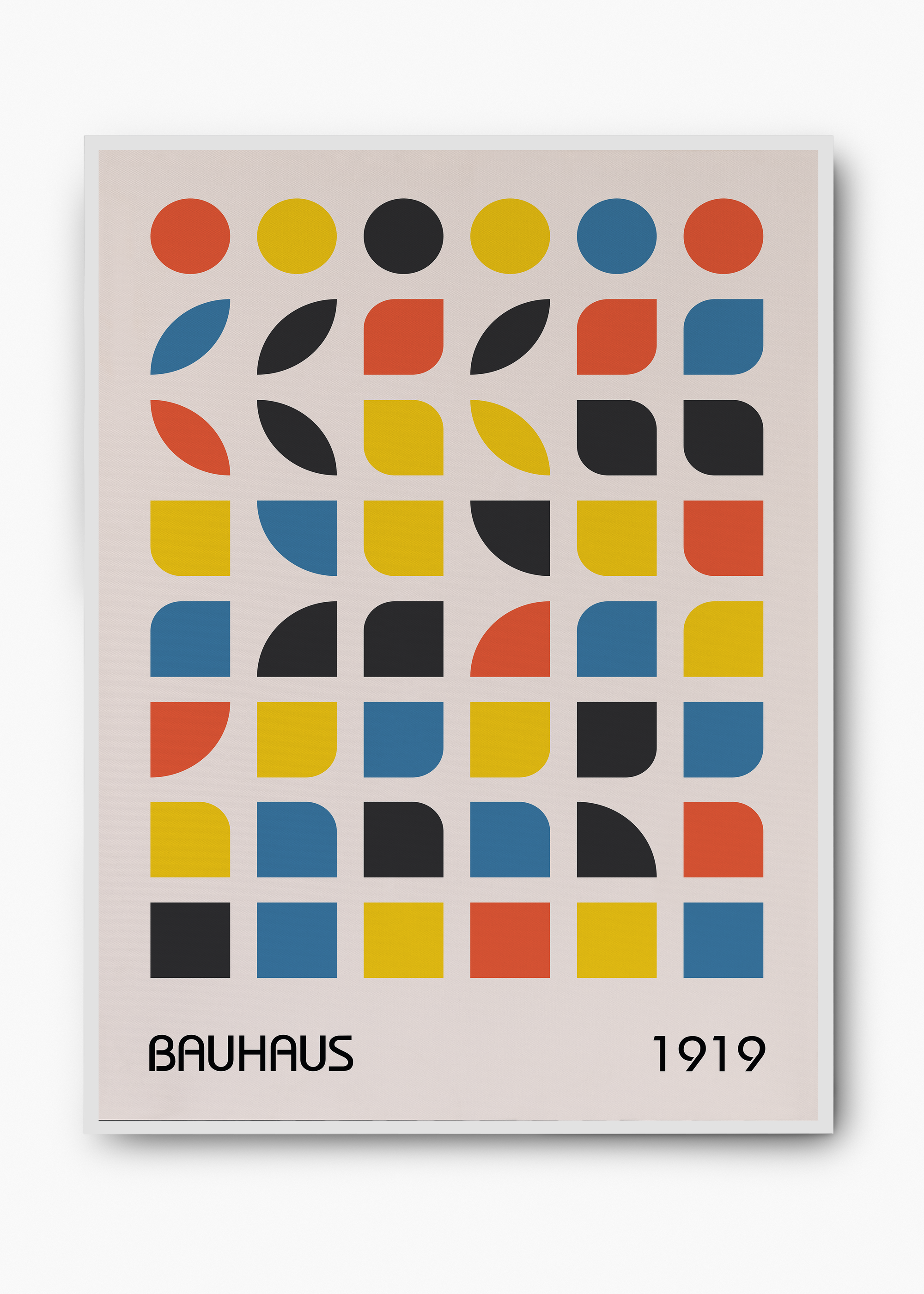 Quadro Bauhaus Leaves - 2