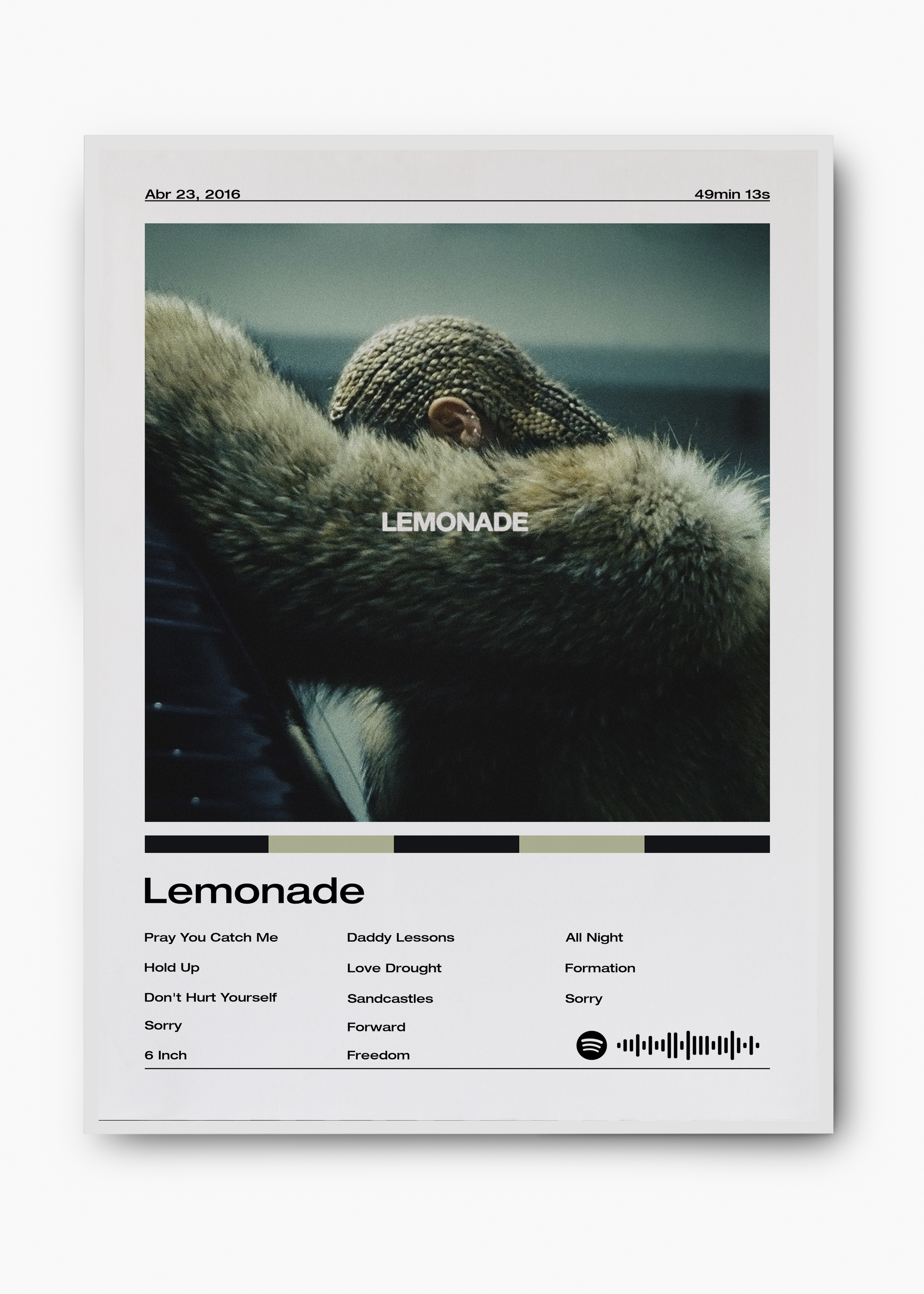 Quadro Beyoncé Lemonade - 2