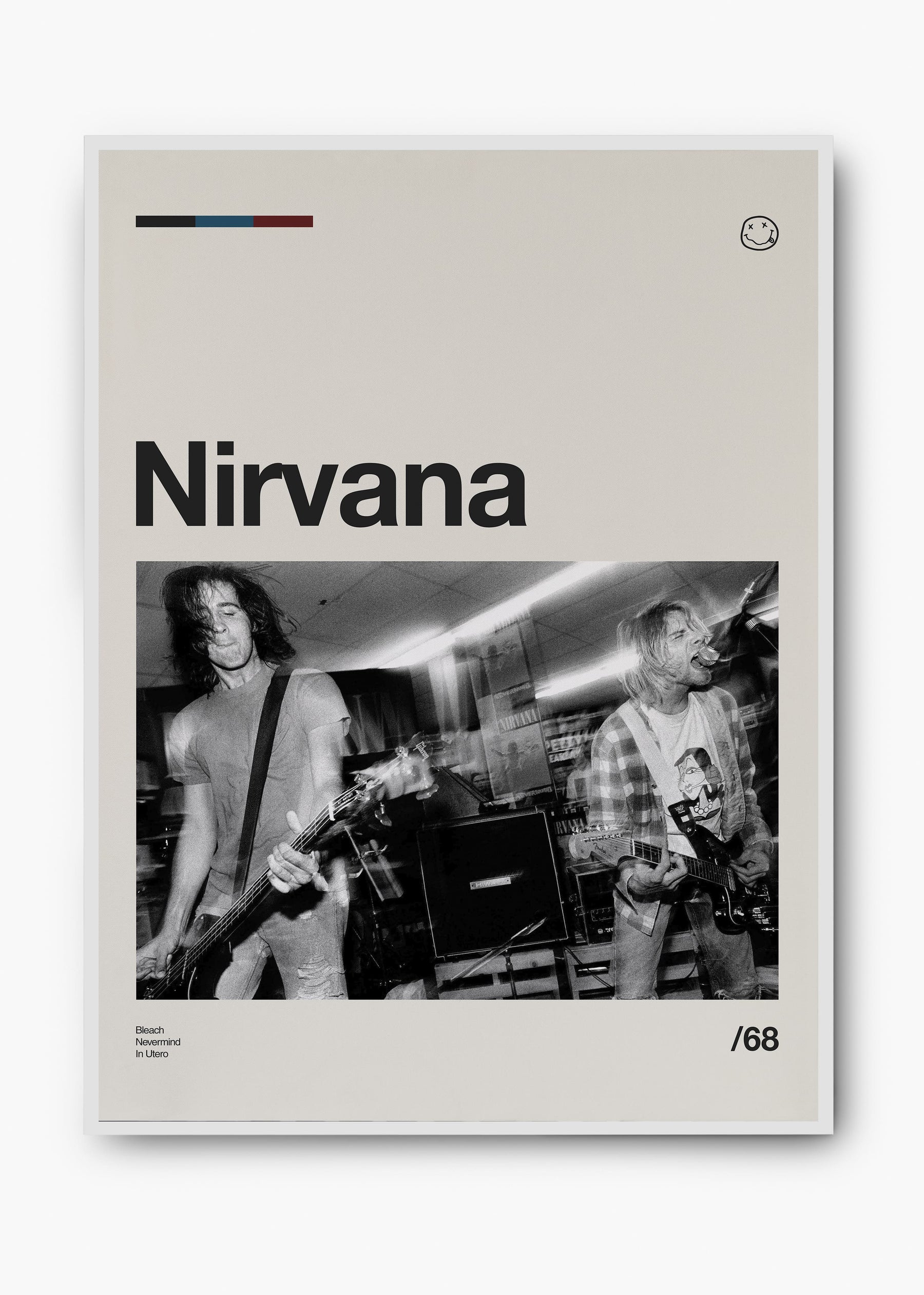 Quadro Nirvana Bandas