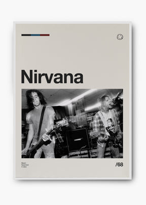 Quadro Nirvana Bandas