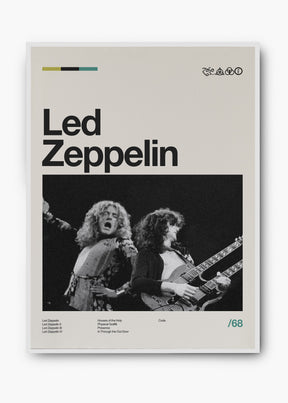 Quadro Led Zeppelin Banda