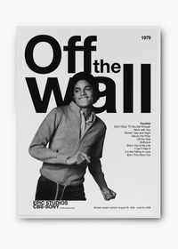 Quadro Michael Jackson Off The Wall