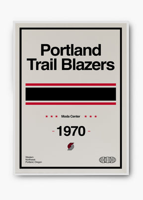 Quadro NBA Portland Trail Brazers
