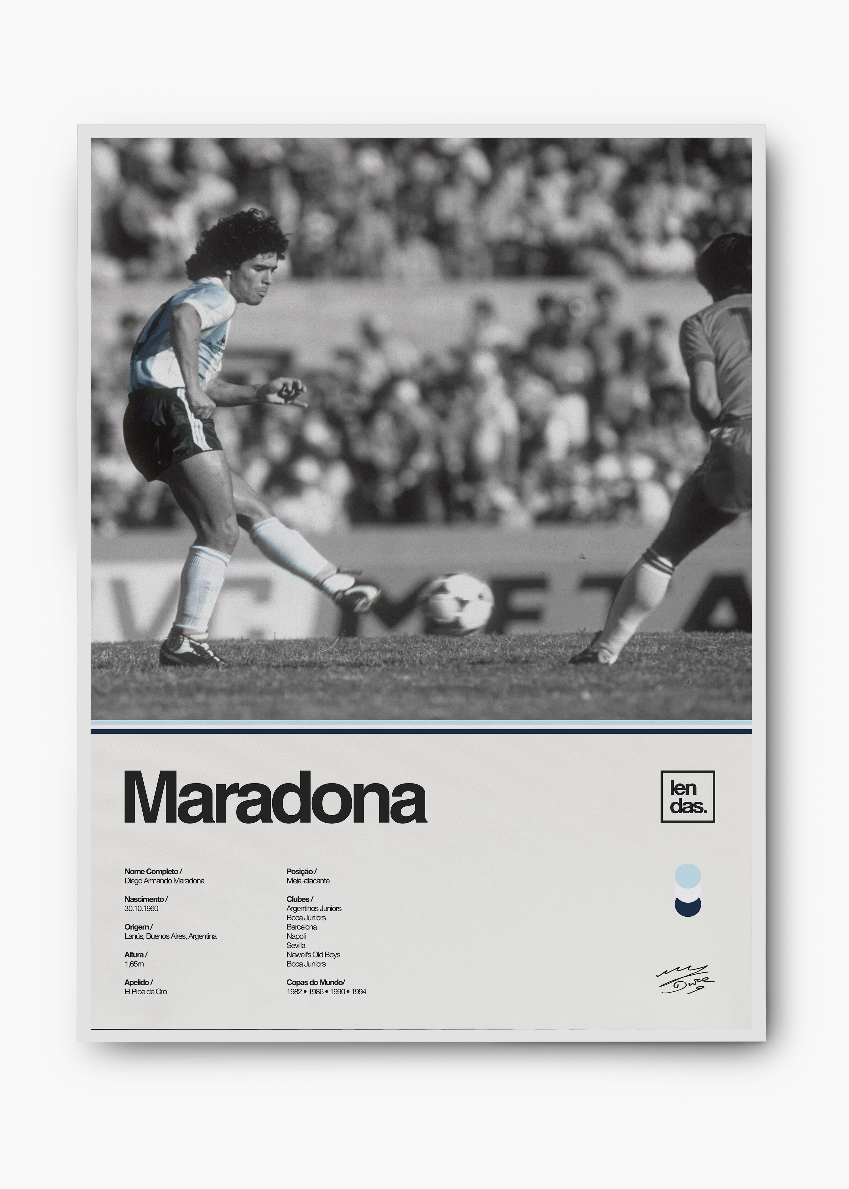 Quadro Maradona