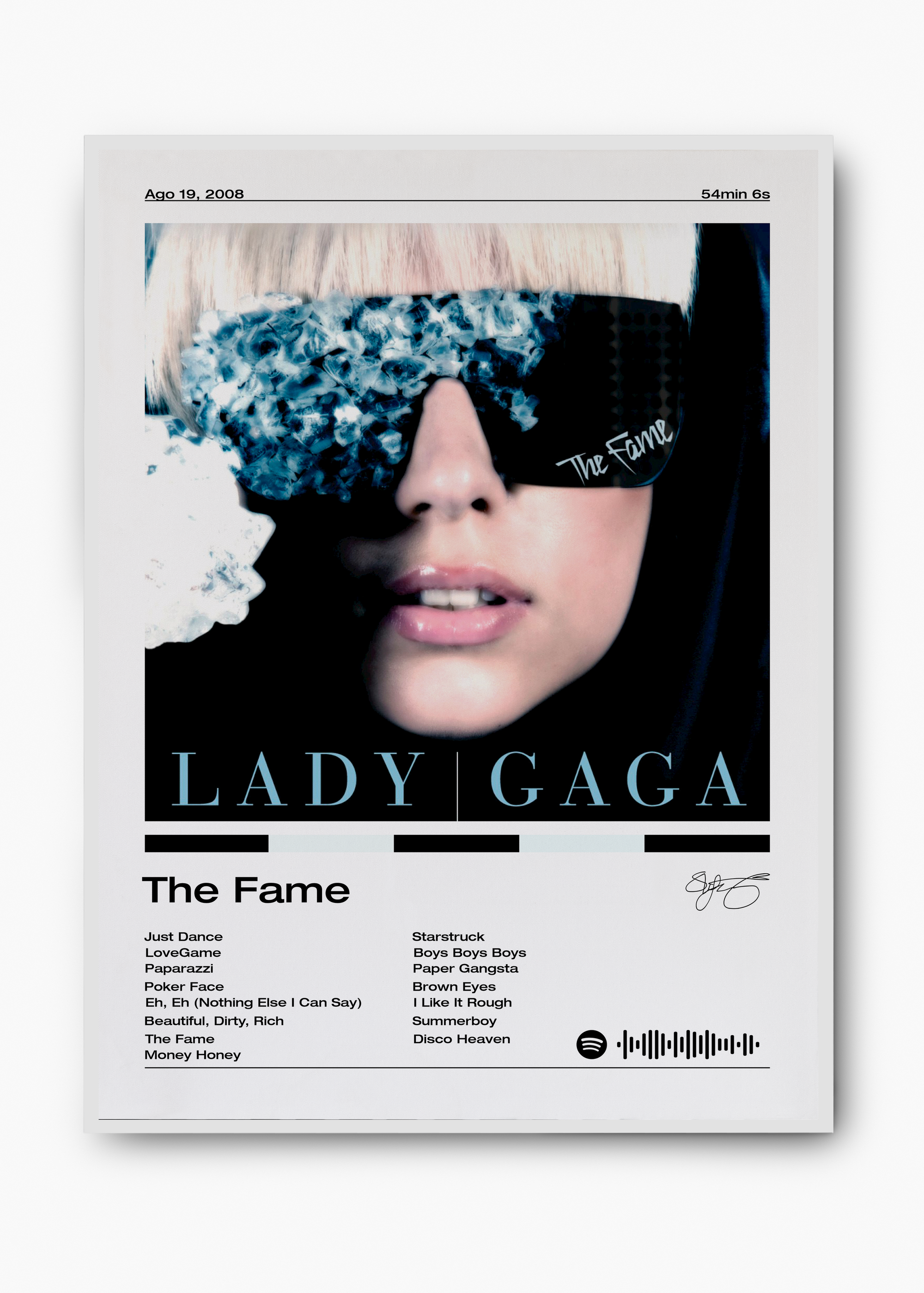 Quadro Lady Gaga The Fame - 2