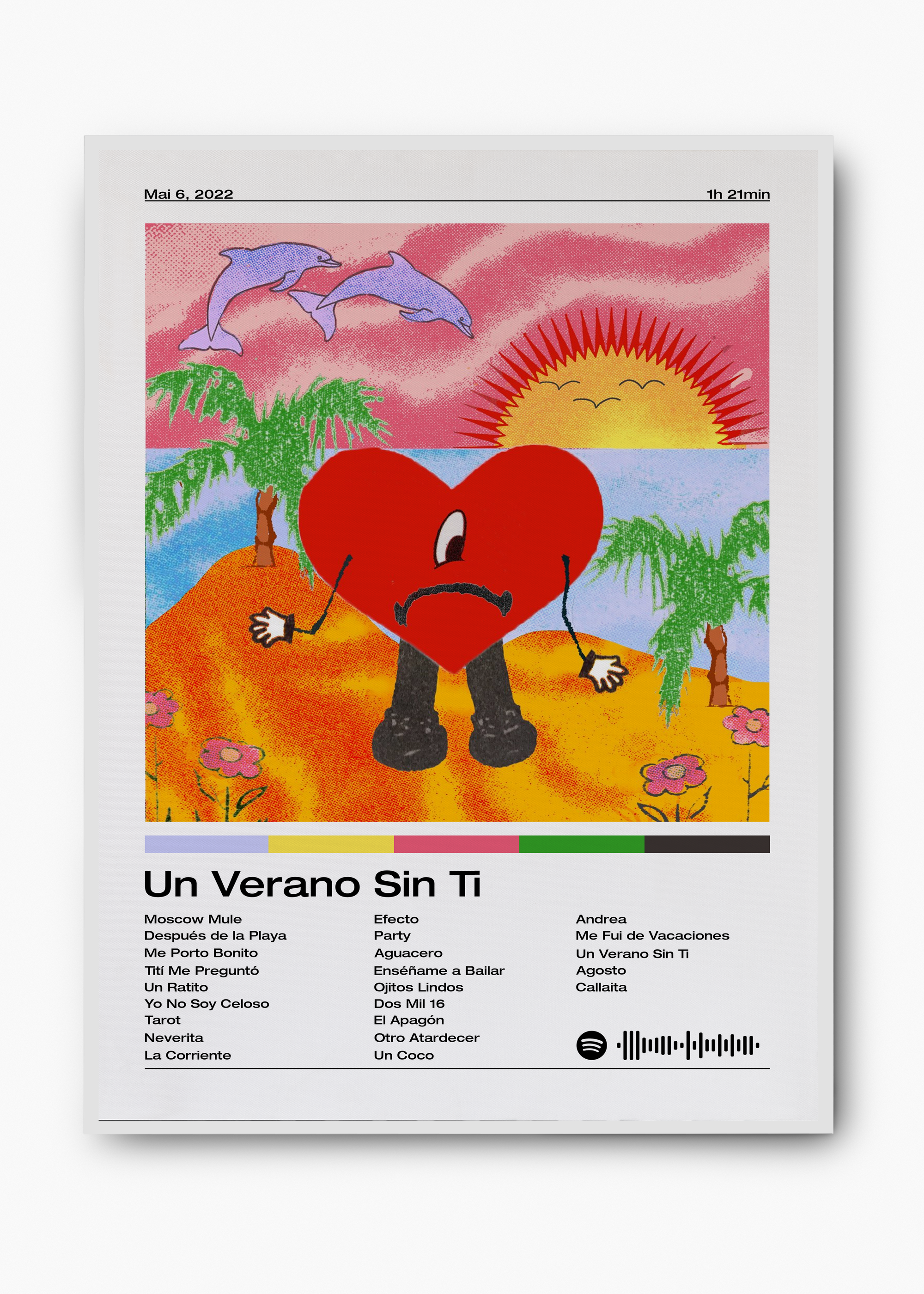 Quadro Bad Bunny Un Verano Sin Ti - 2