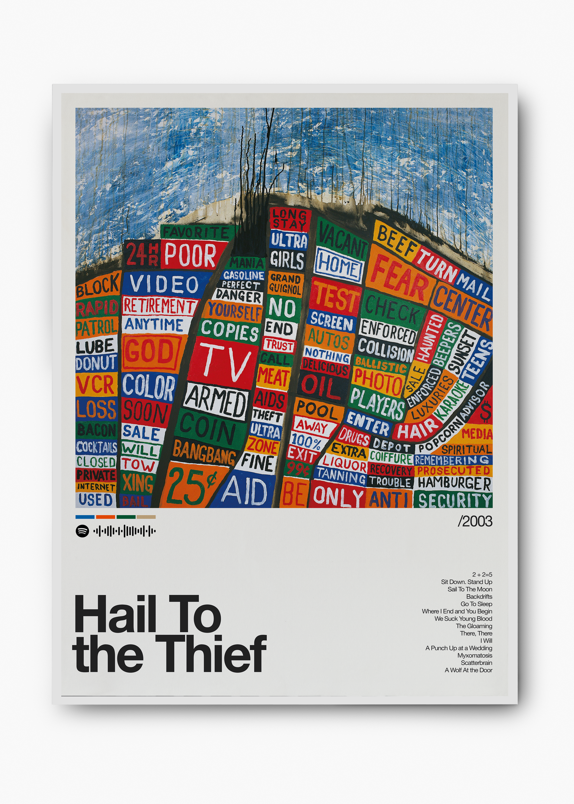 Quadro Radiohead Hail To the Chief II - 2