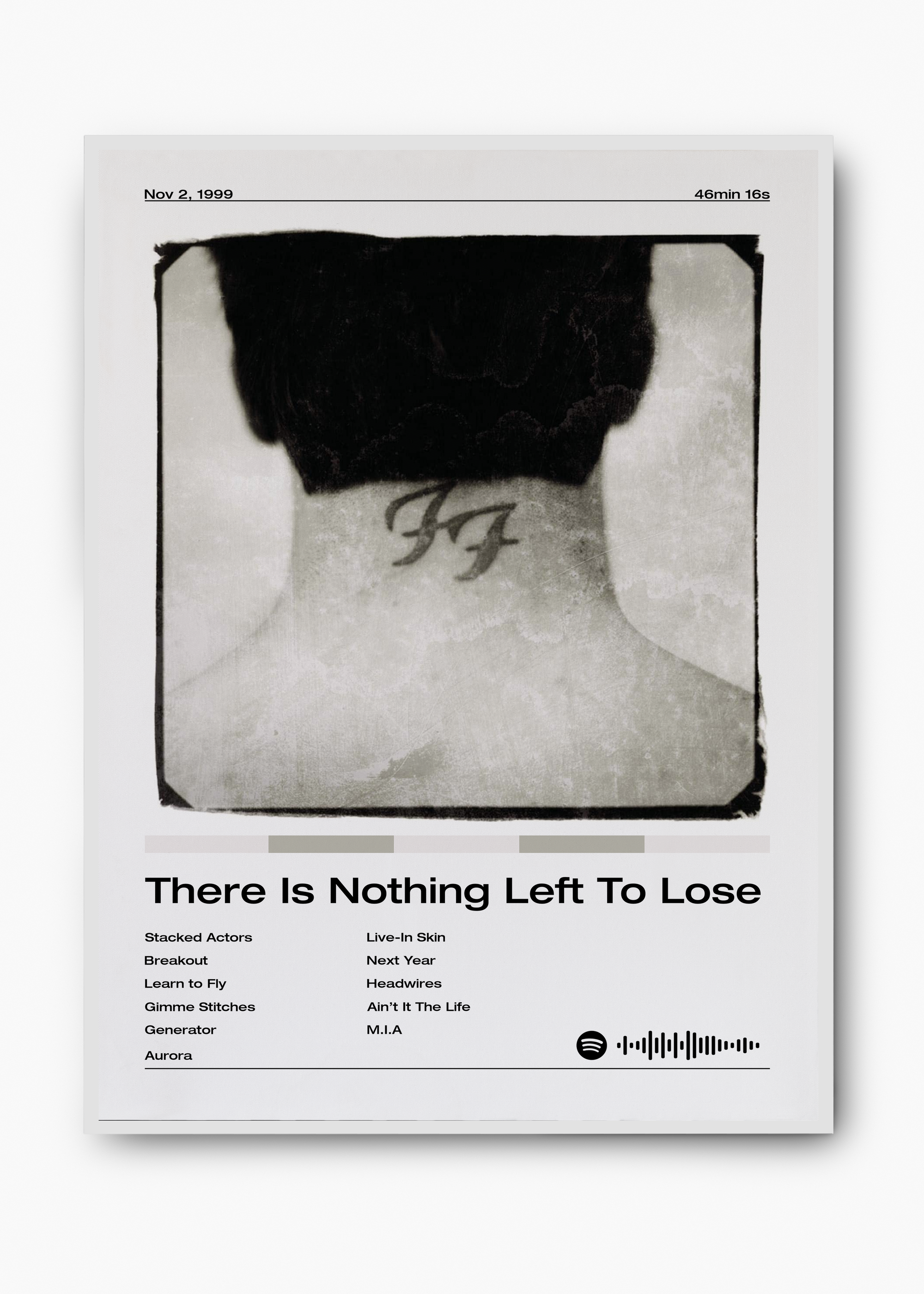 Quadro Foo Fighters There Is Nothing Left to Lose - 2
