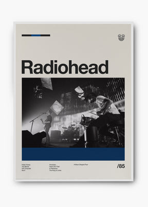 Quadro Radiohead Banda