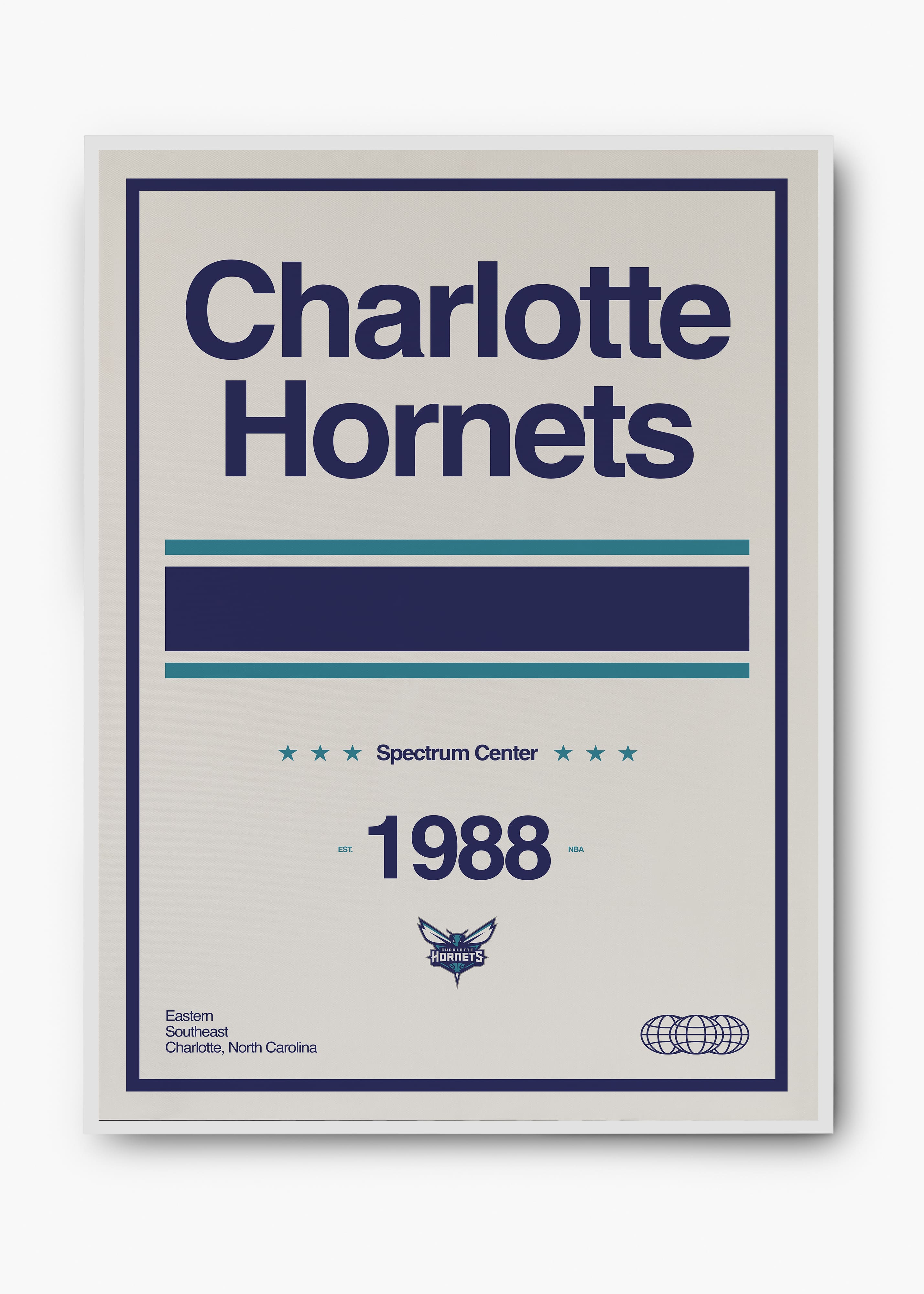 Quadro NBA Charlotte Hornets