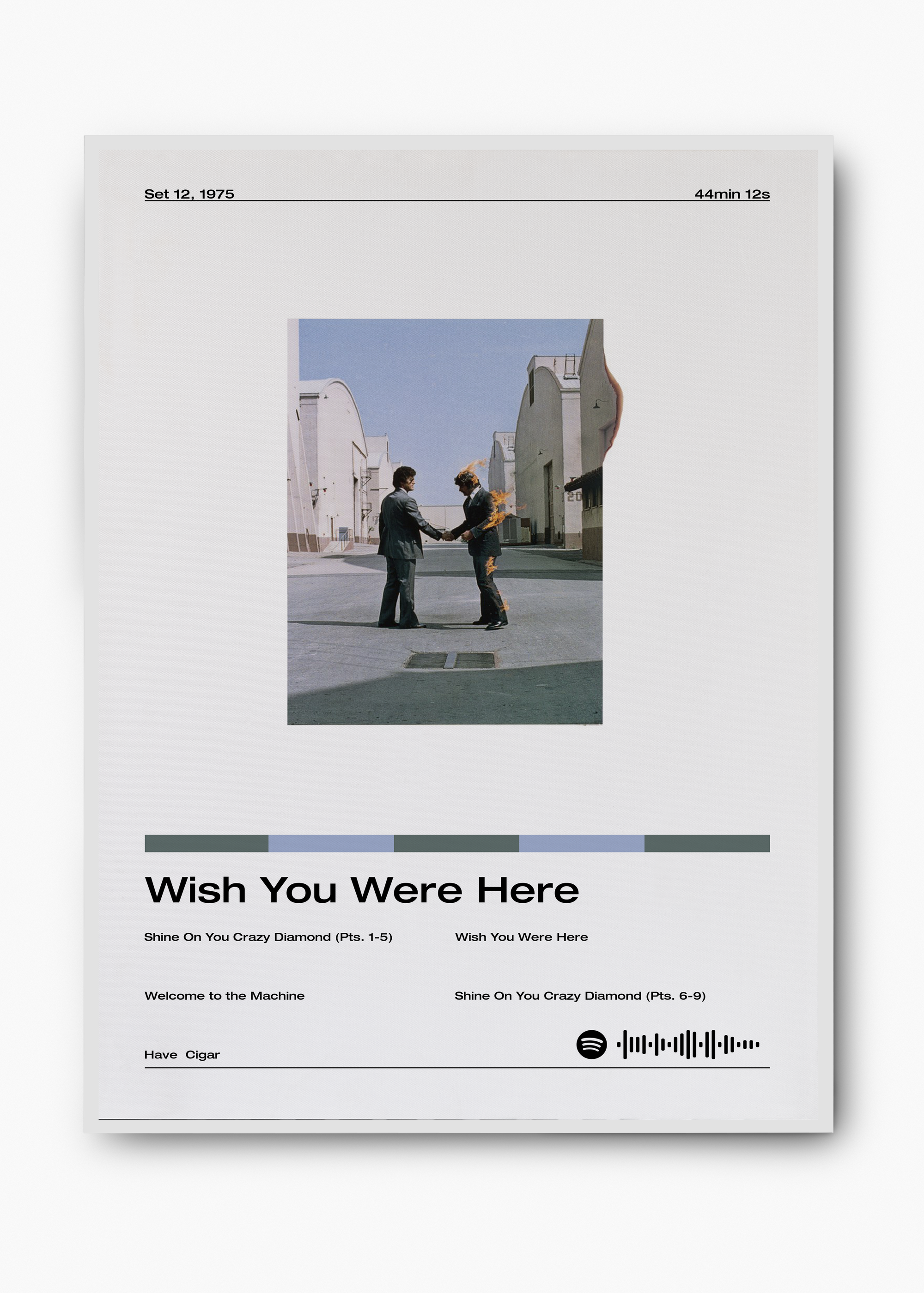 Quadro Pink Floyd Wish You Were Here - 2