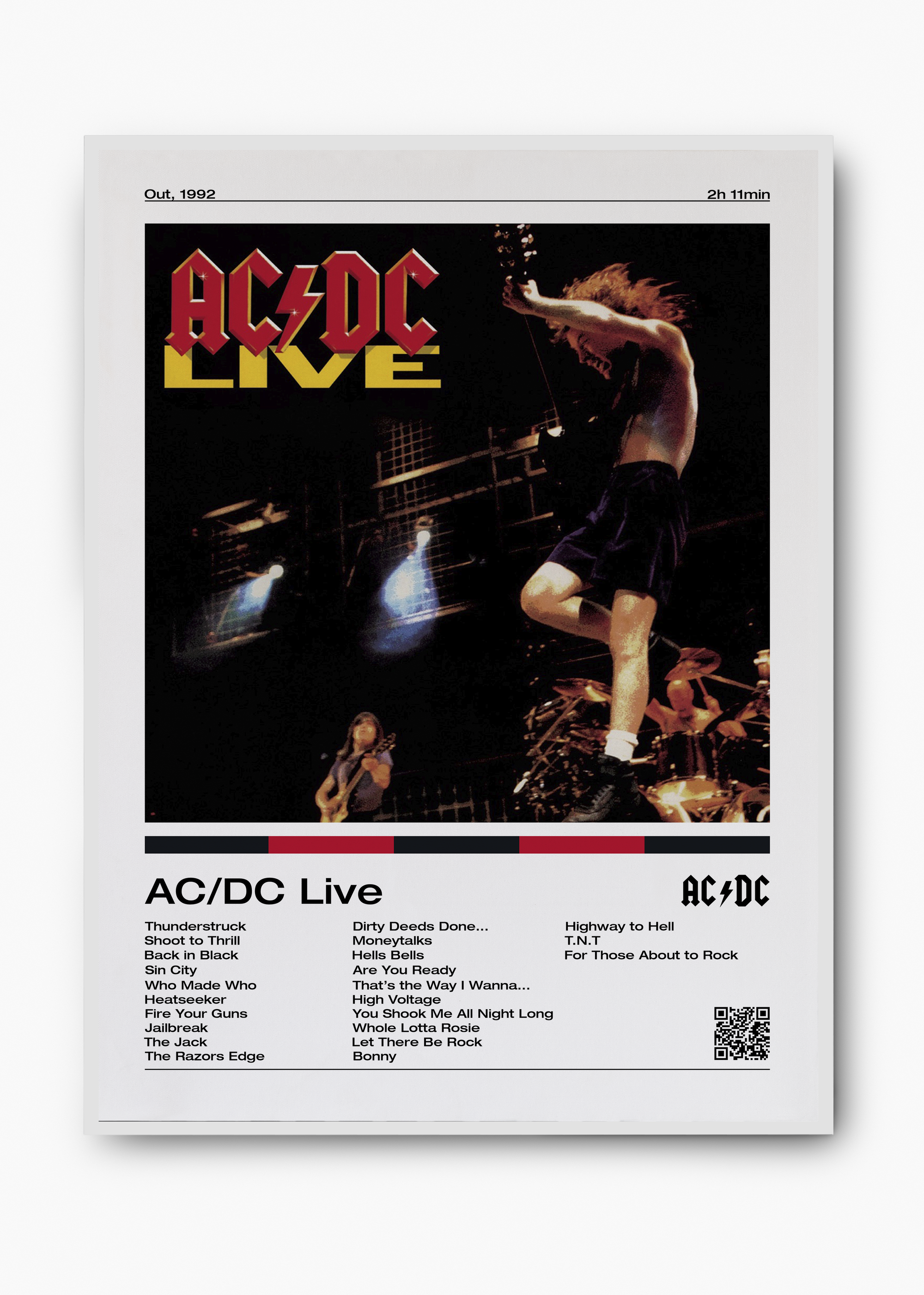 Quadro ACDC Live - 2